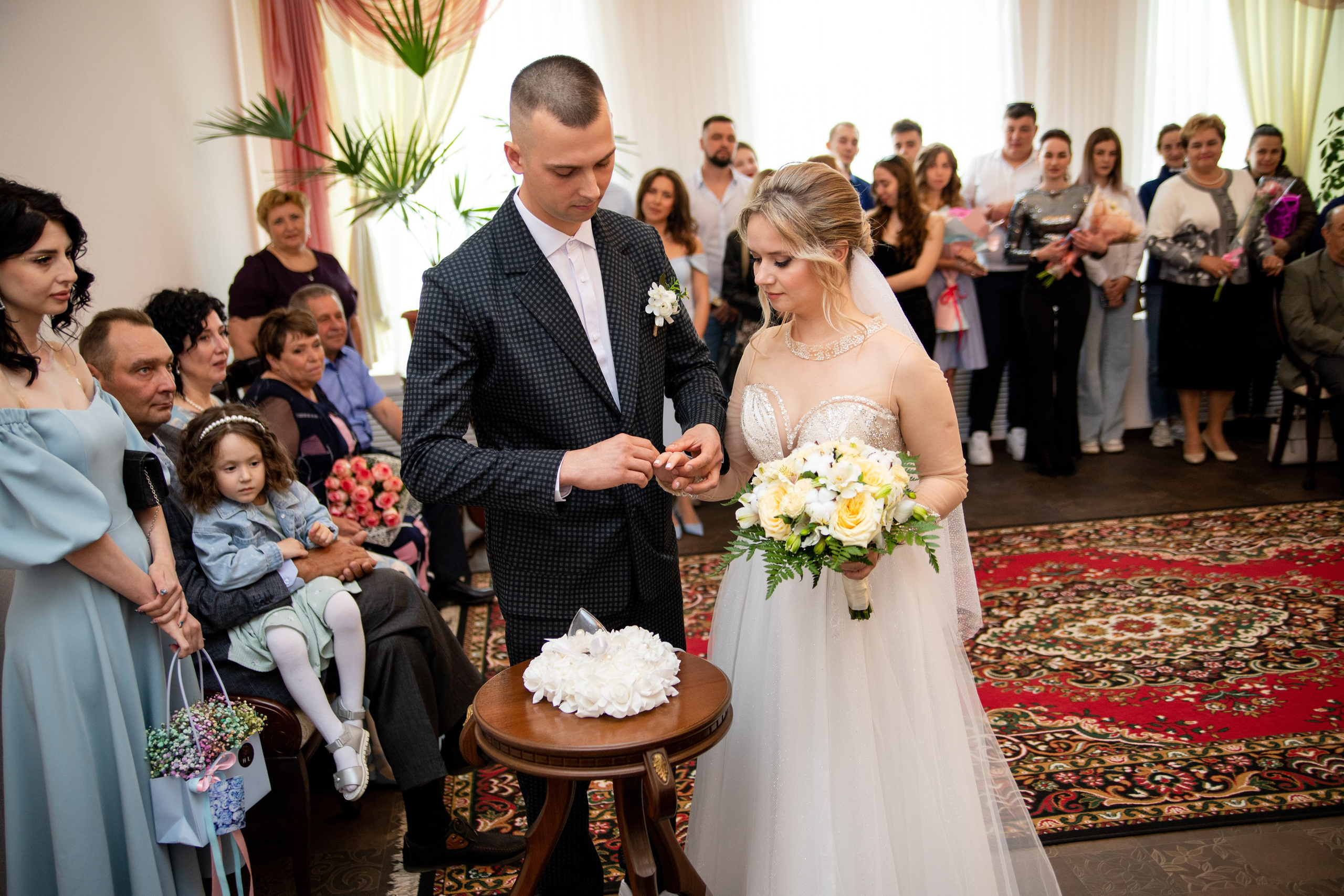 Леонид + Ксения. Свадебный и семейный фотограф в Михайловке Полина Крипс