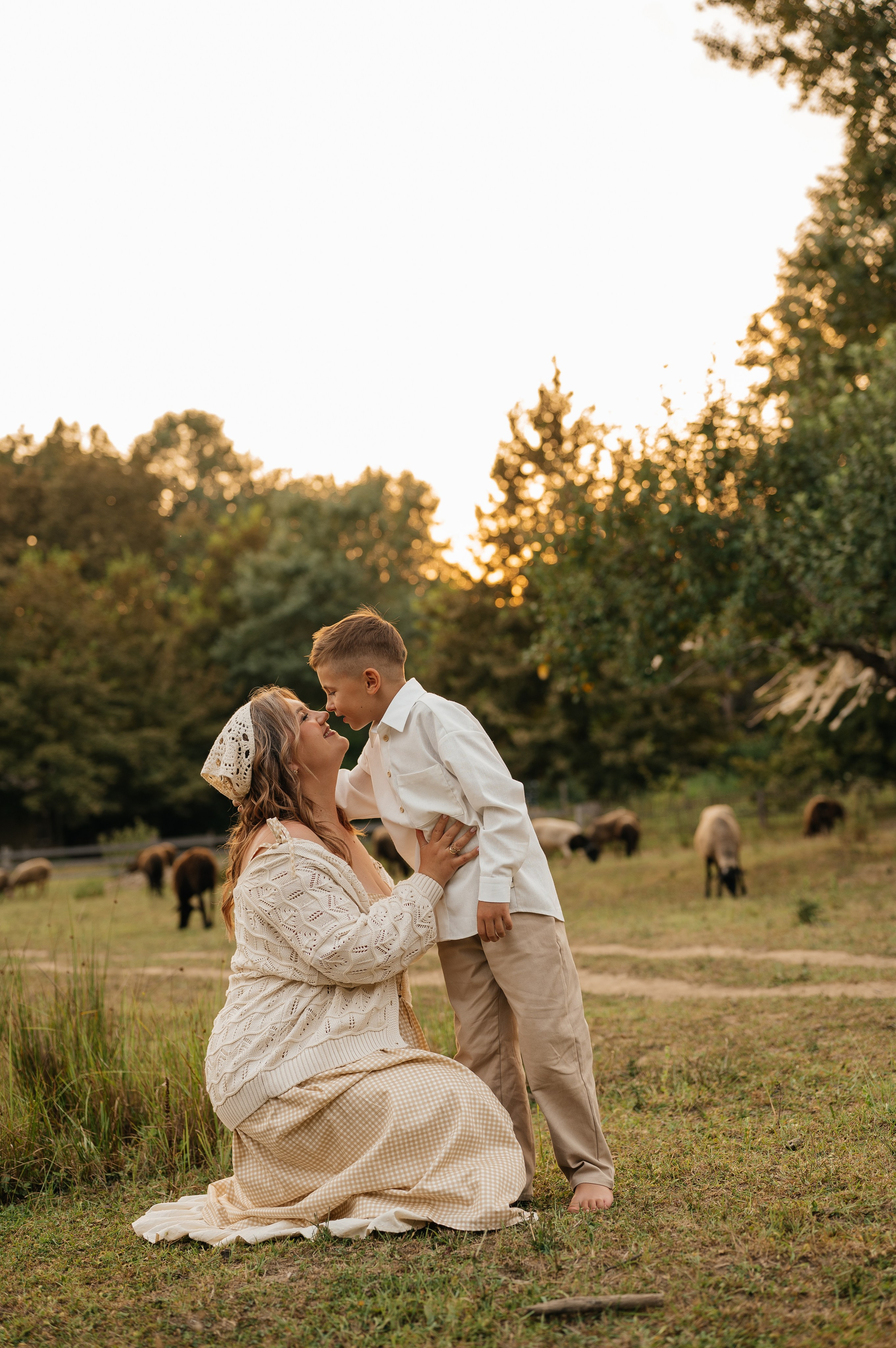 Семейная фотосессия на ферме. Свадебный и семейный фотограф в Краснодаре Алина Мельник