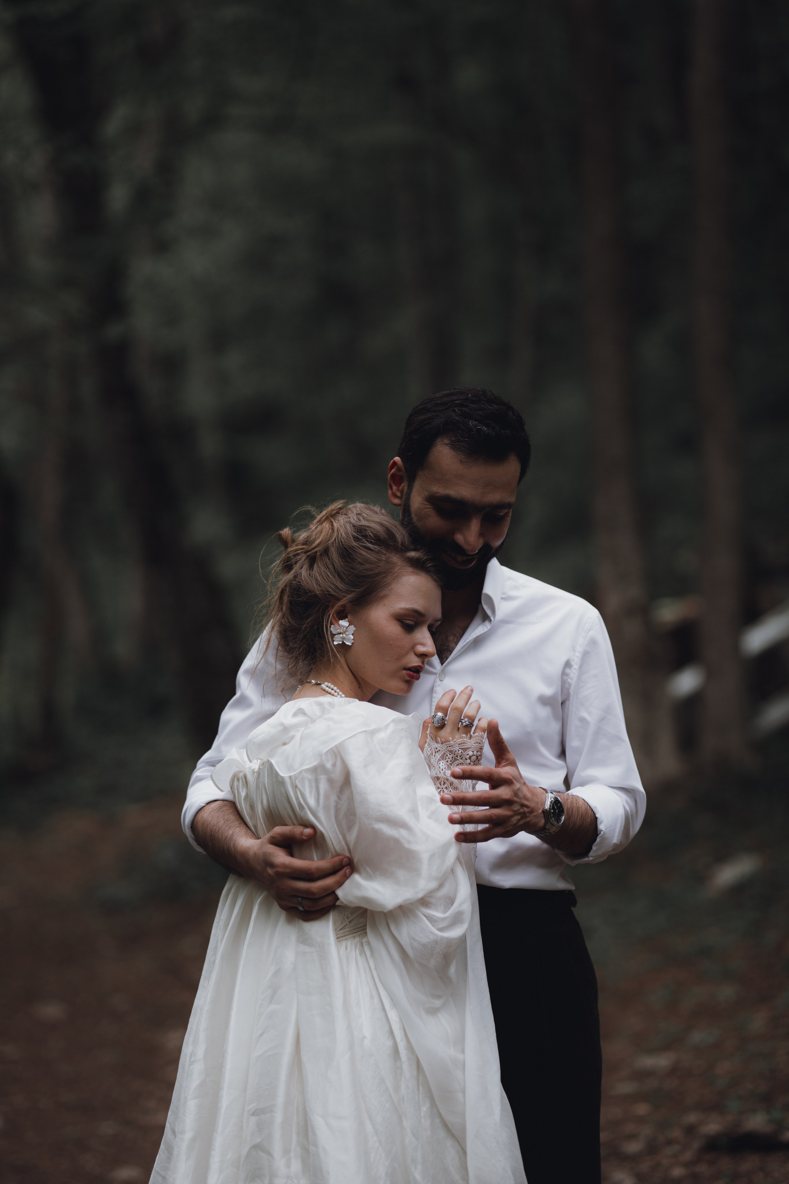 Свадебная фотосессия у водопада. Фотограф Анастасия Залевская