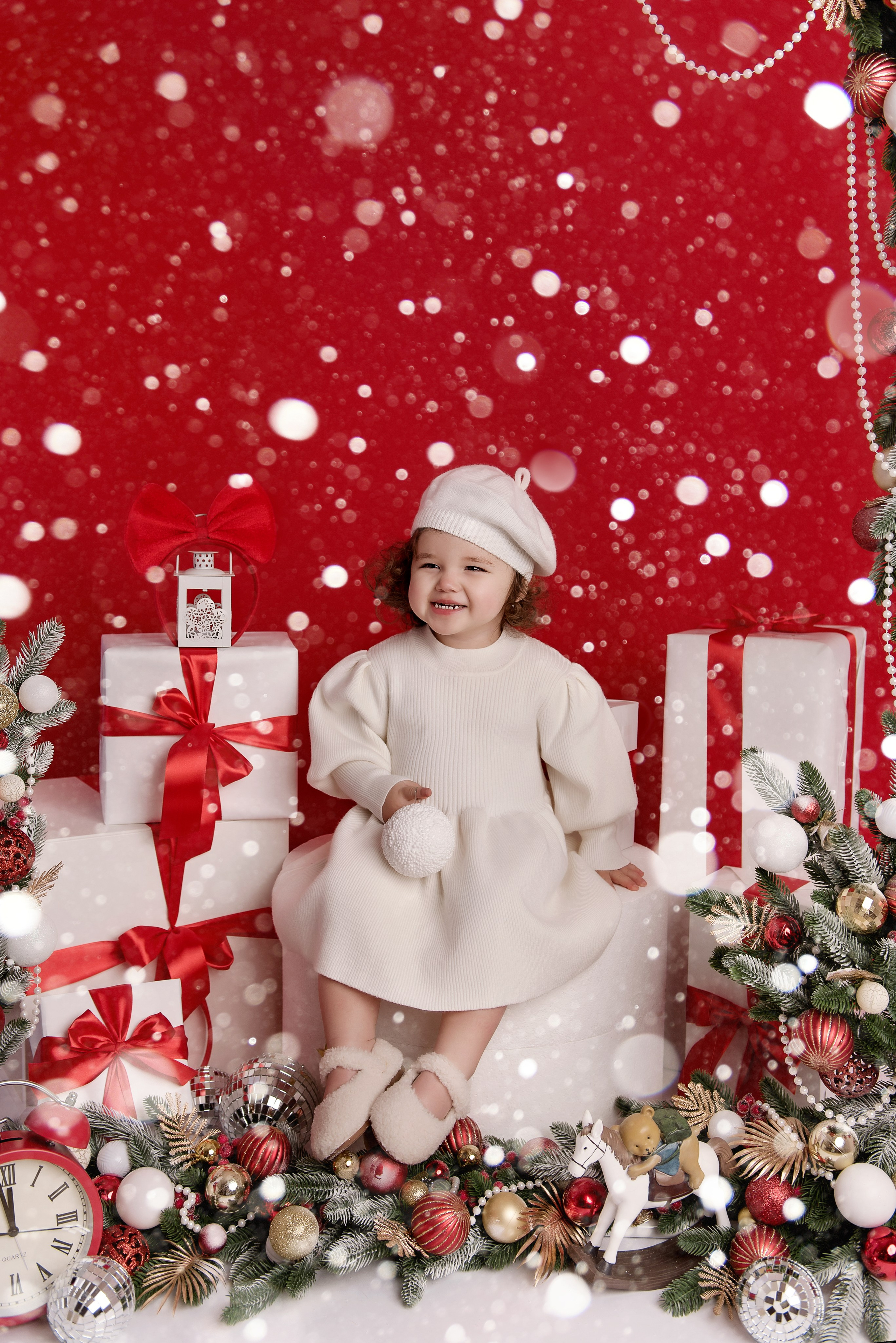 Новогодний проект. Детский фотограф в Долгопрудном и Москве