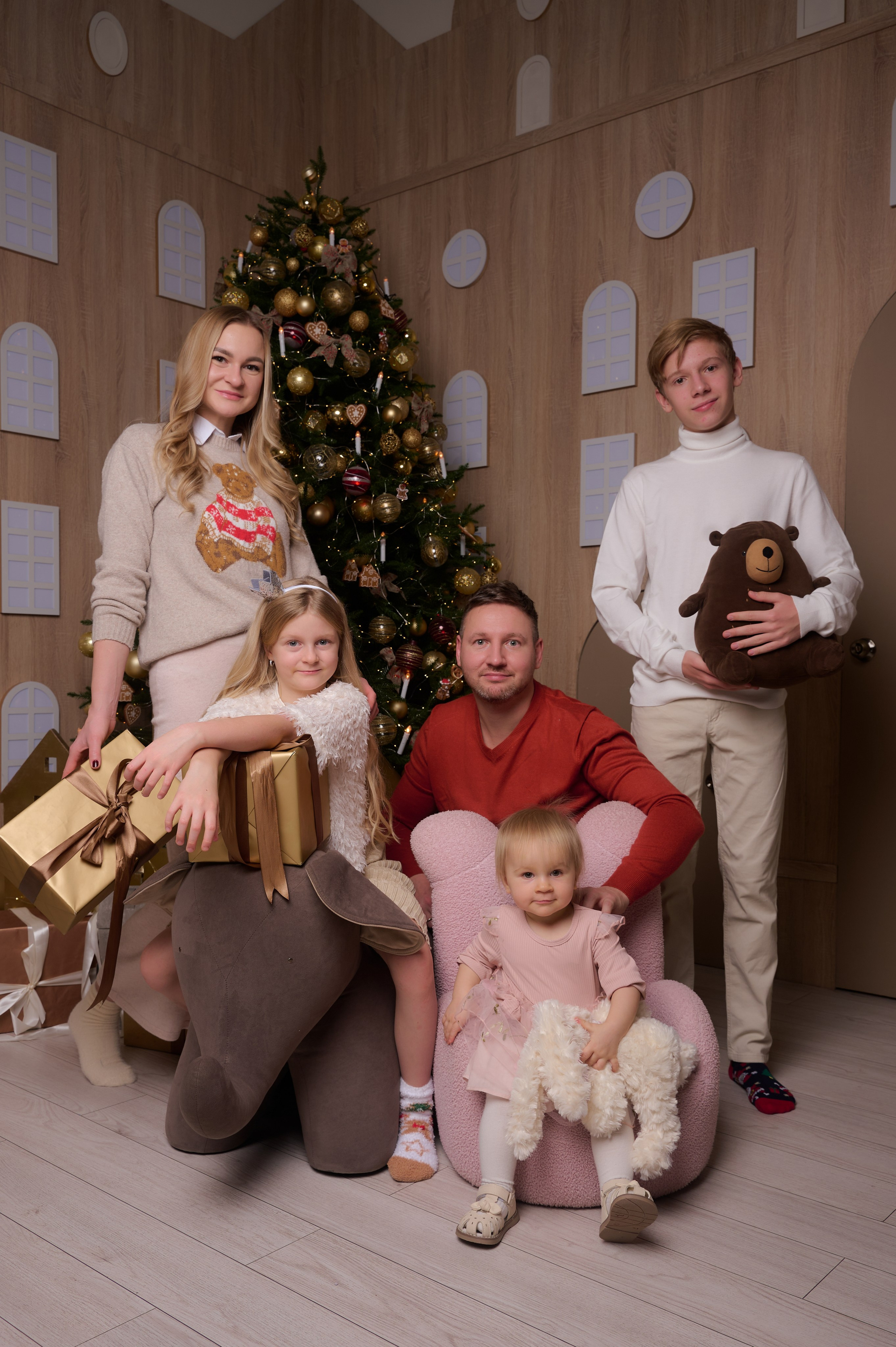 Новогодняя. Миракова Катрин — портретный и семейный фотограф в Москве