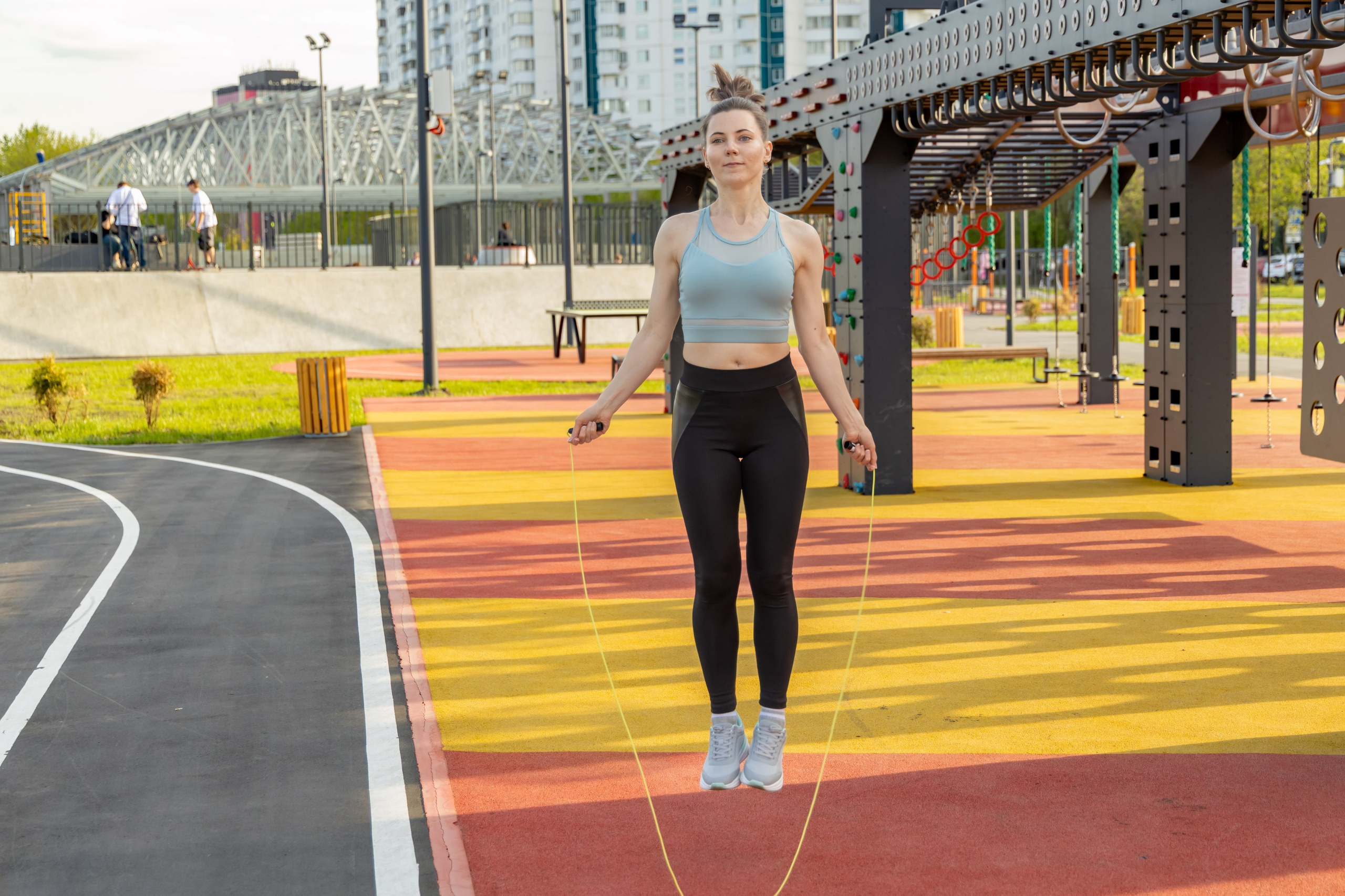 Фотосессия в стиле спорт #2 — Модель Ирина Елисеева. Репортажный, семейный и студийный фотограф в Москве Демин Алексей