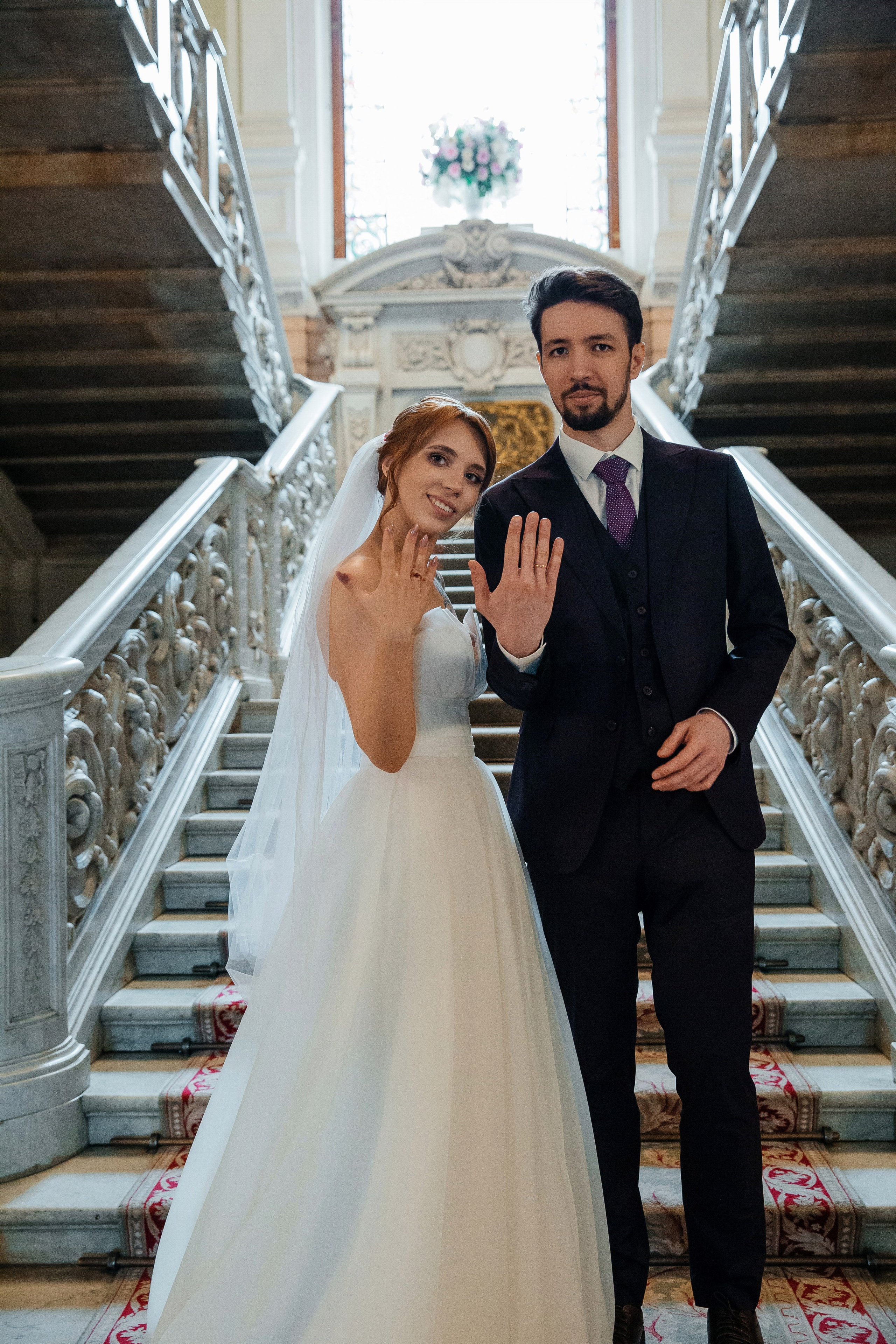 Первый ЗАГС и Фотосессия на Витебском в апреле. Свадебный фотограф в Санкт-Петербурге Вика Стукачева