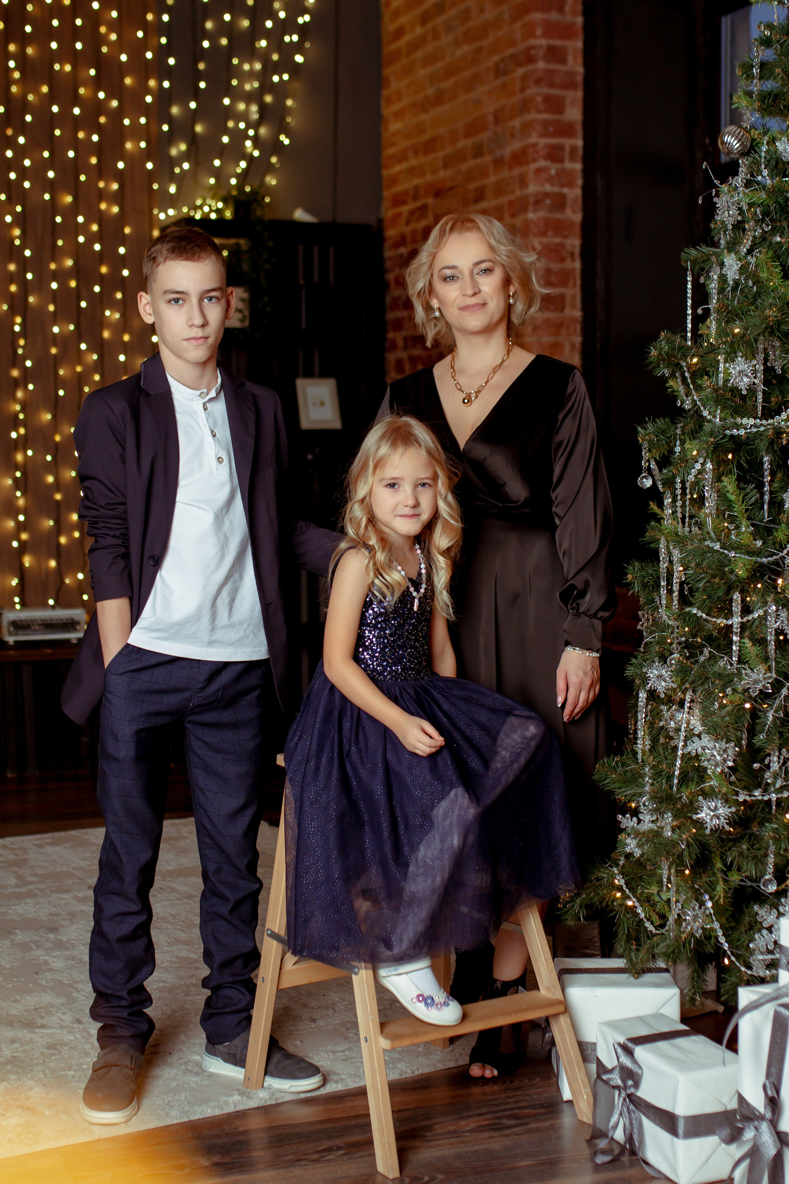 Ирина, Максим и Варюша. Портретный фотограф Надежда Волкова