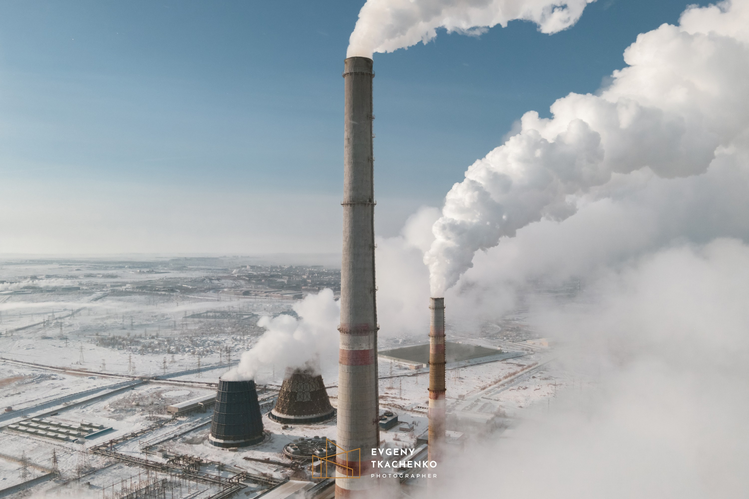 Карагандинская ТЭЦ-3. Архитектурный и интерьерный фотограф в Казахстане