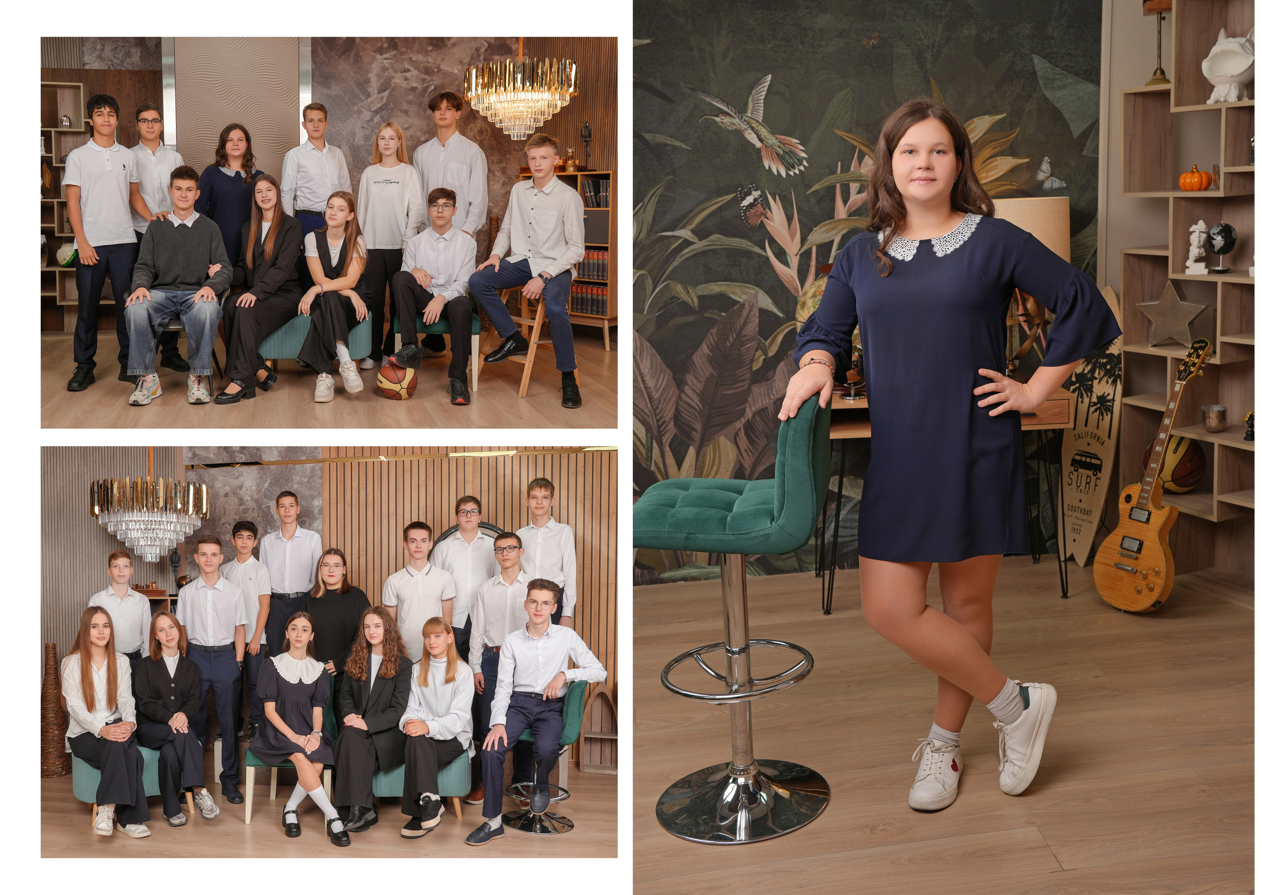 ШКОЛА 2 — 9 «А» класс. Красивый выпускной альбом в Краснодаре