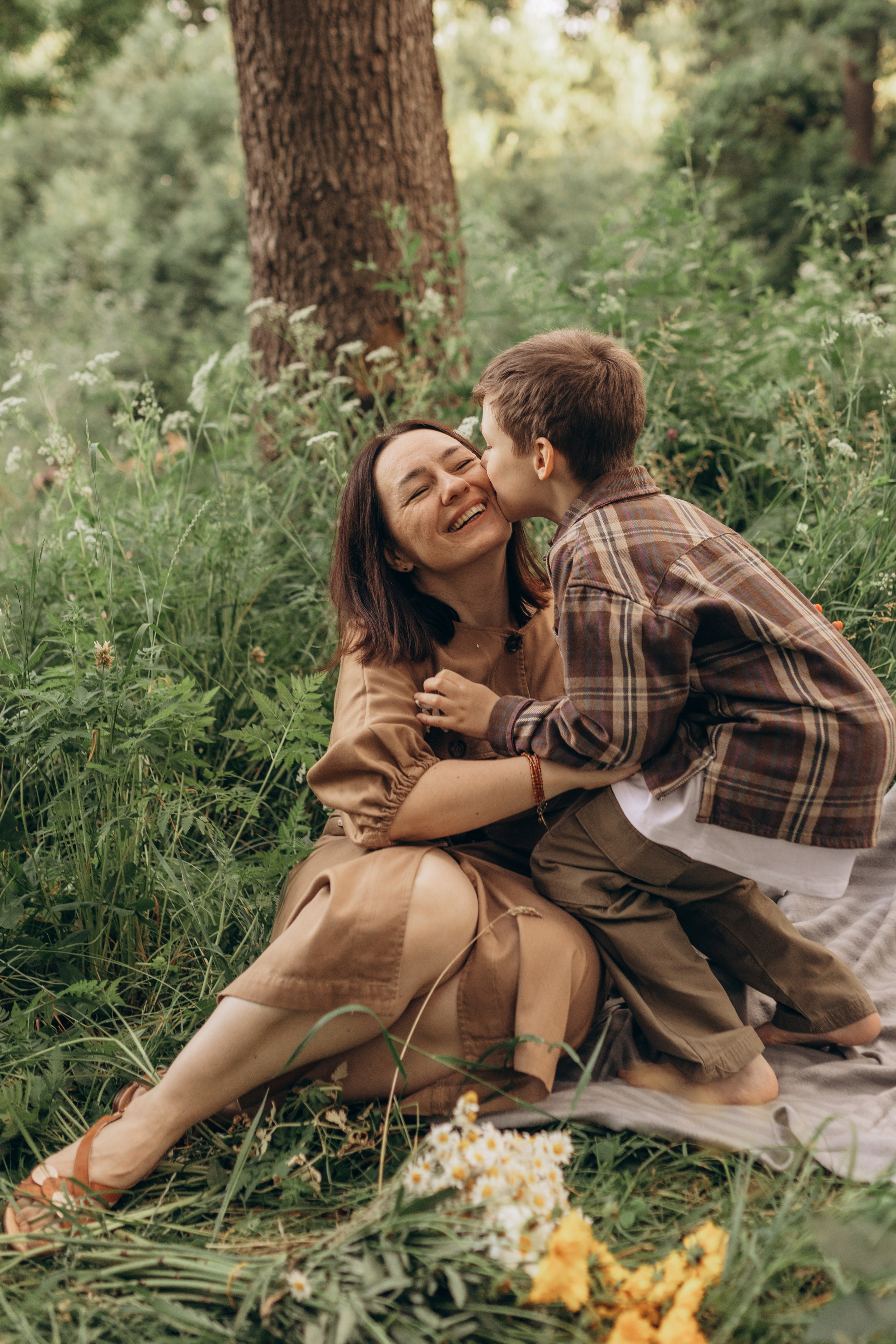 Прогулка по Ртищевскому пруду с прекрасной семьёй Ларисы её мамой и сыном Глебом. Фотограф в Ставрополе Svetlana Matveeva