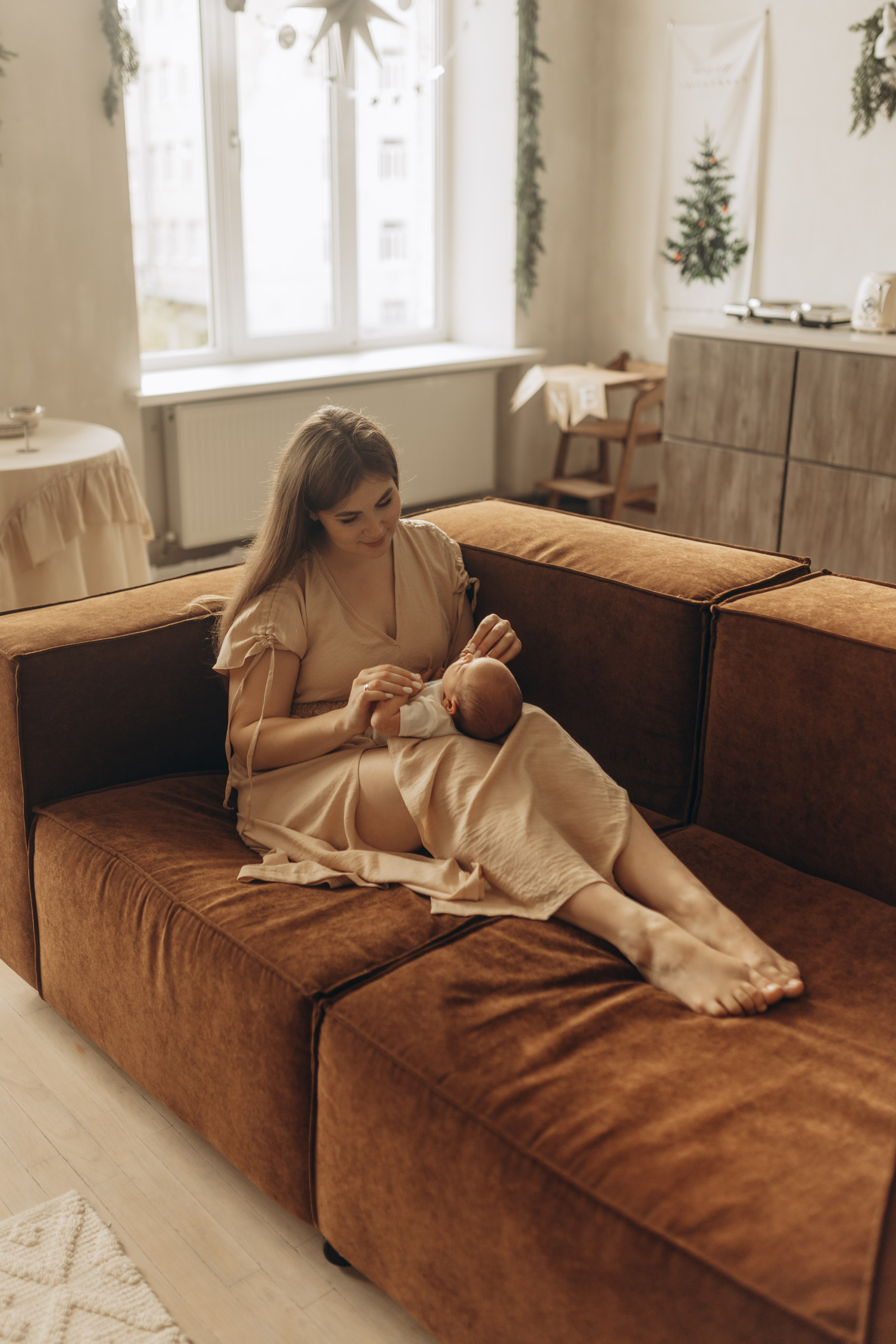 Мама и малыш. Первый месяц вместе. Фотограф в Ставрополе Svetlana Matveeva