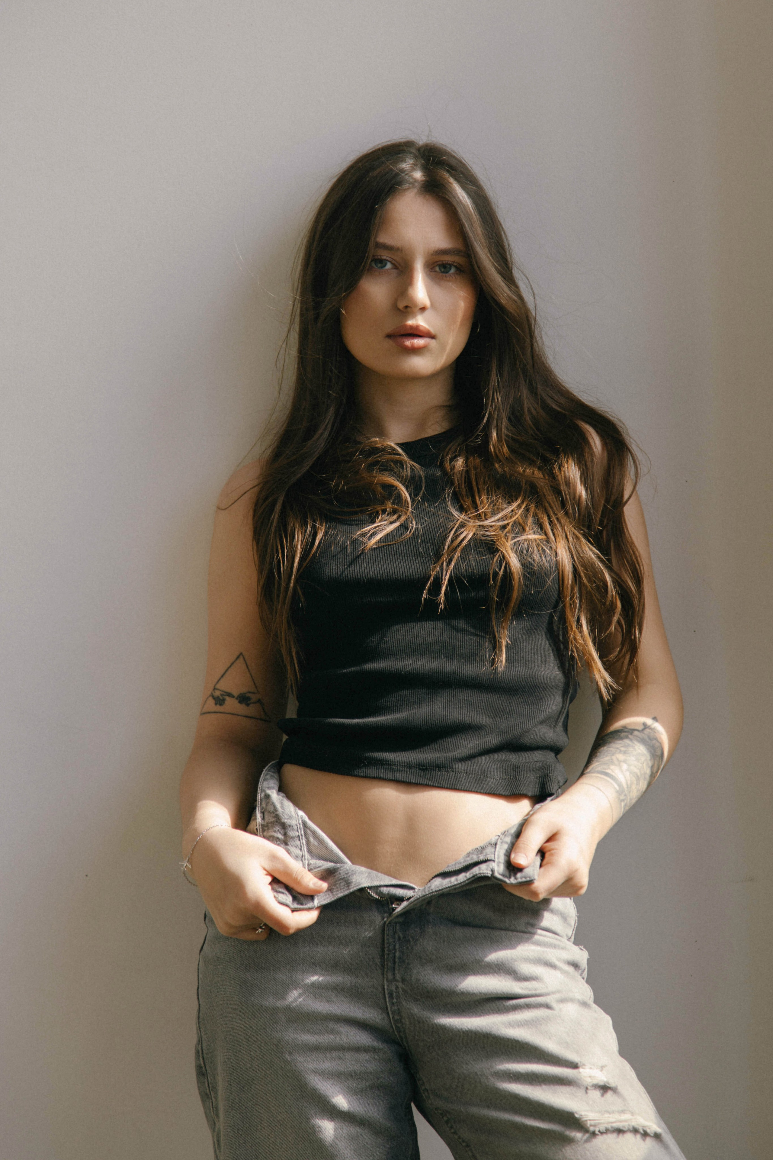 Ксюша. Минимализм, портреты в студии. Фотограф Ксения Третьякова, Санкт-Петербург