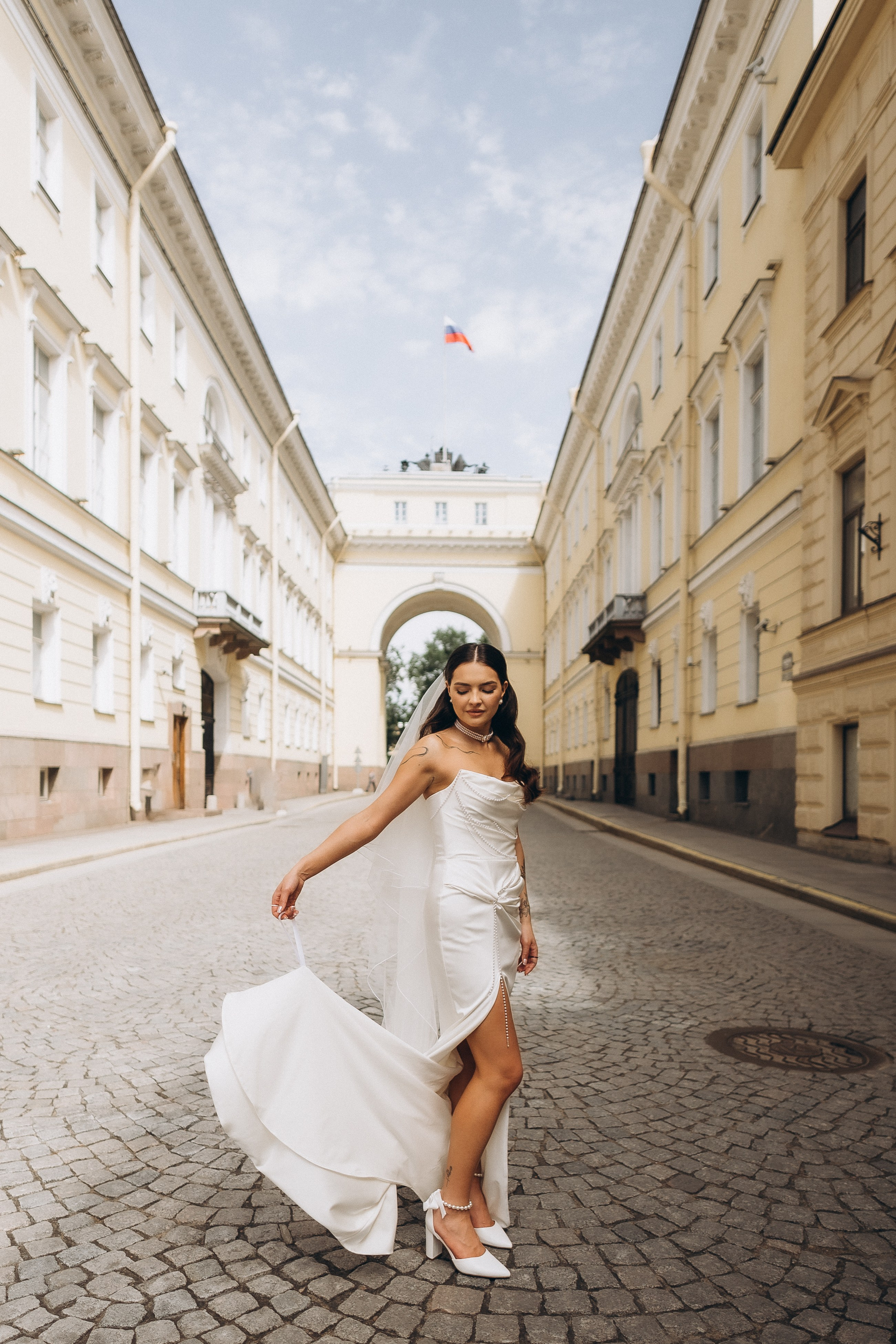 Свадебная Фотопрогулка Исаакиевский. Фотограф ПИТЕР СПБ Надежда Баранова