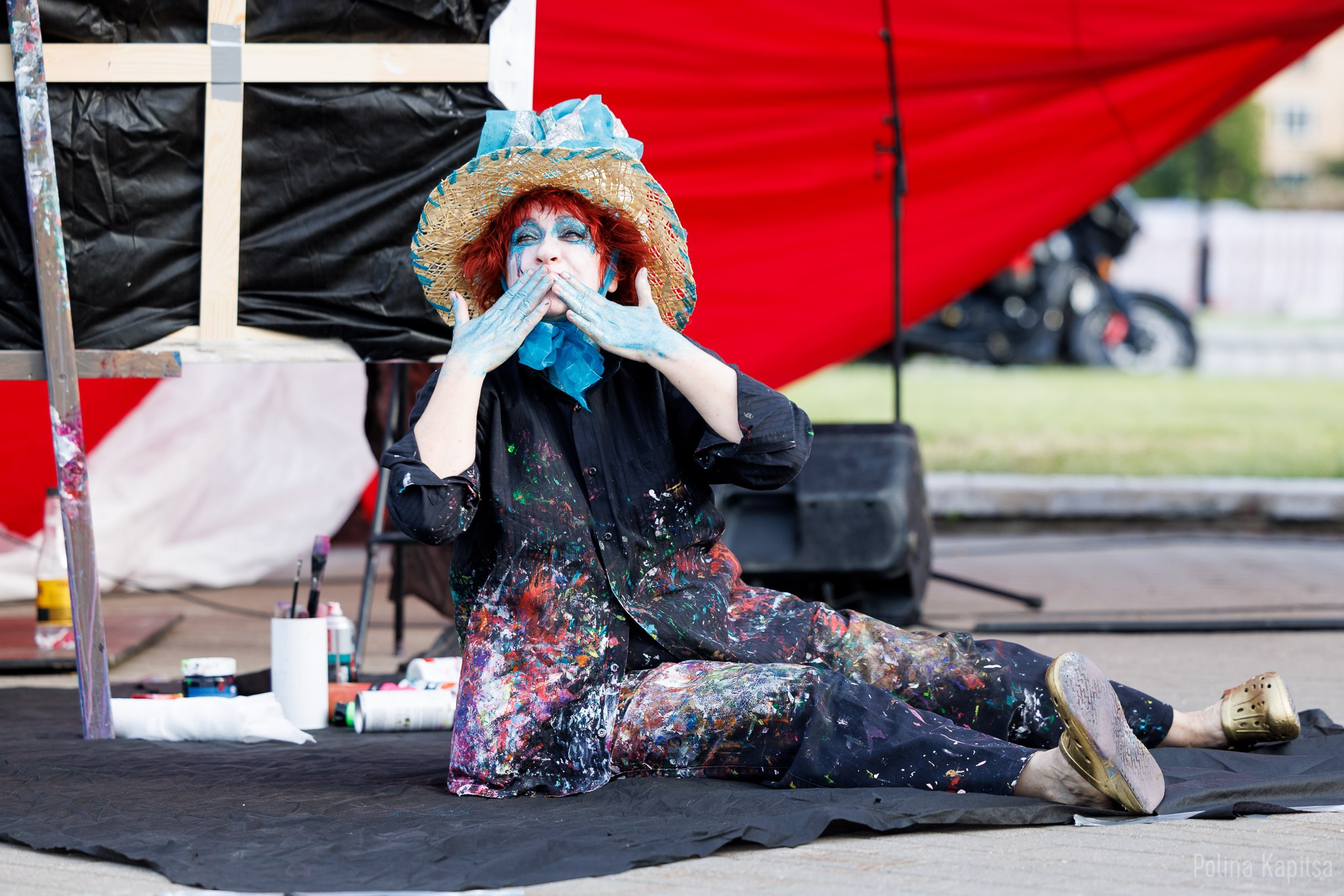 Стрельбицкая. Перфоманс. Театральный фотограф Полина Капица