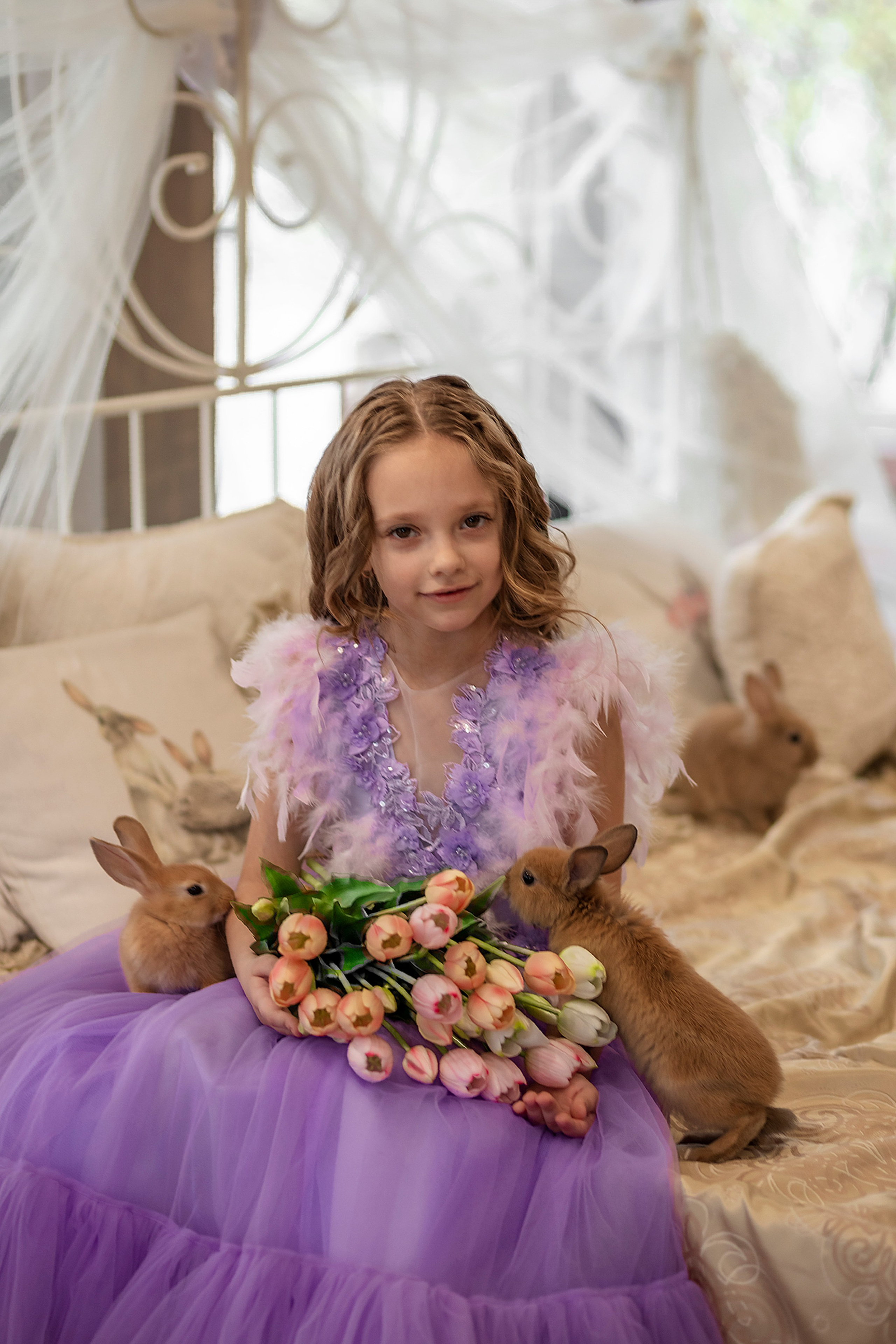 Фотосессия с кроликами. Фотограф Ольга Бобб Нижний Новгород