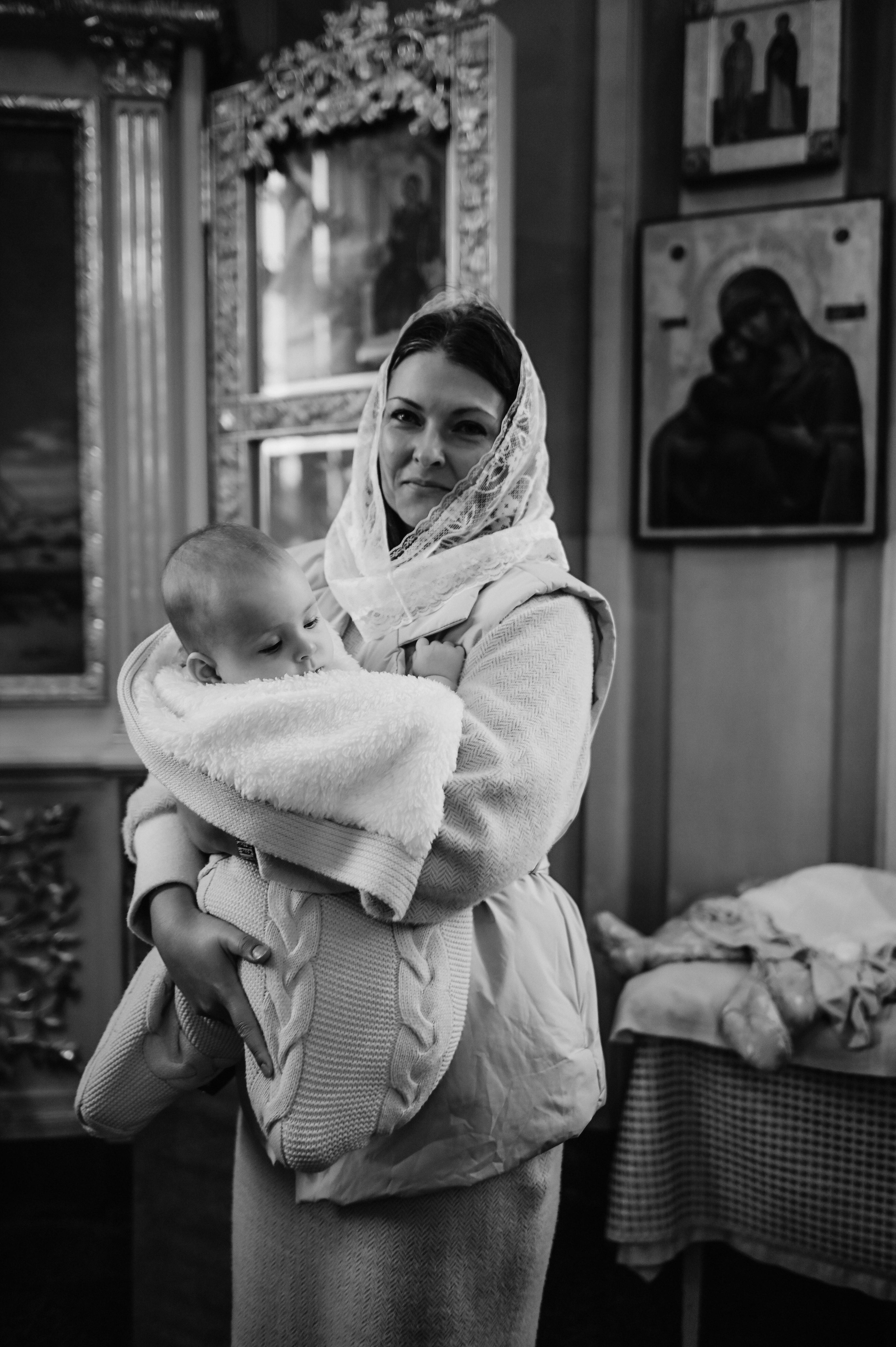 Крещение Любочки. Семейный и свадебный фотограф в Санкт-Петербурге Яна