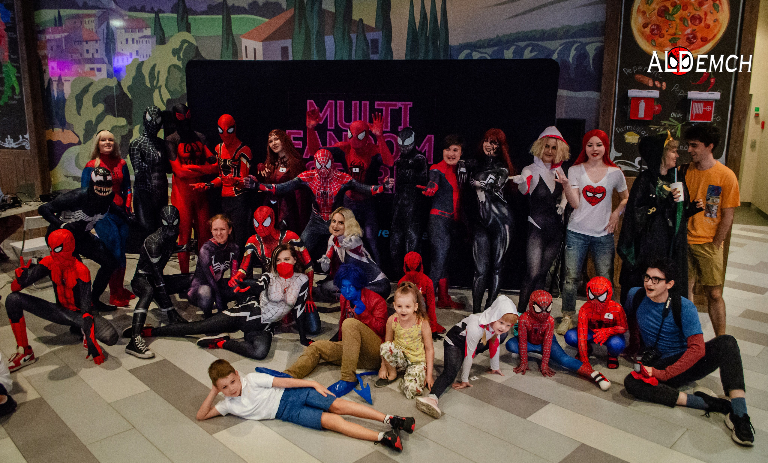Фотосессия на Дне рождения Человека-Паука в Москве