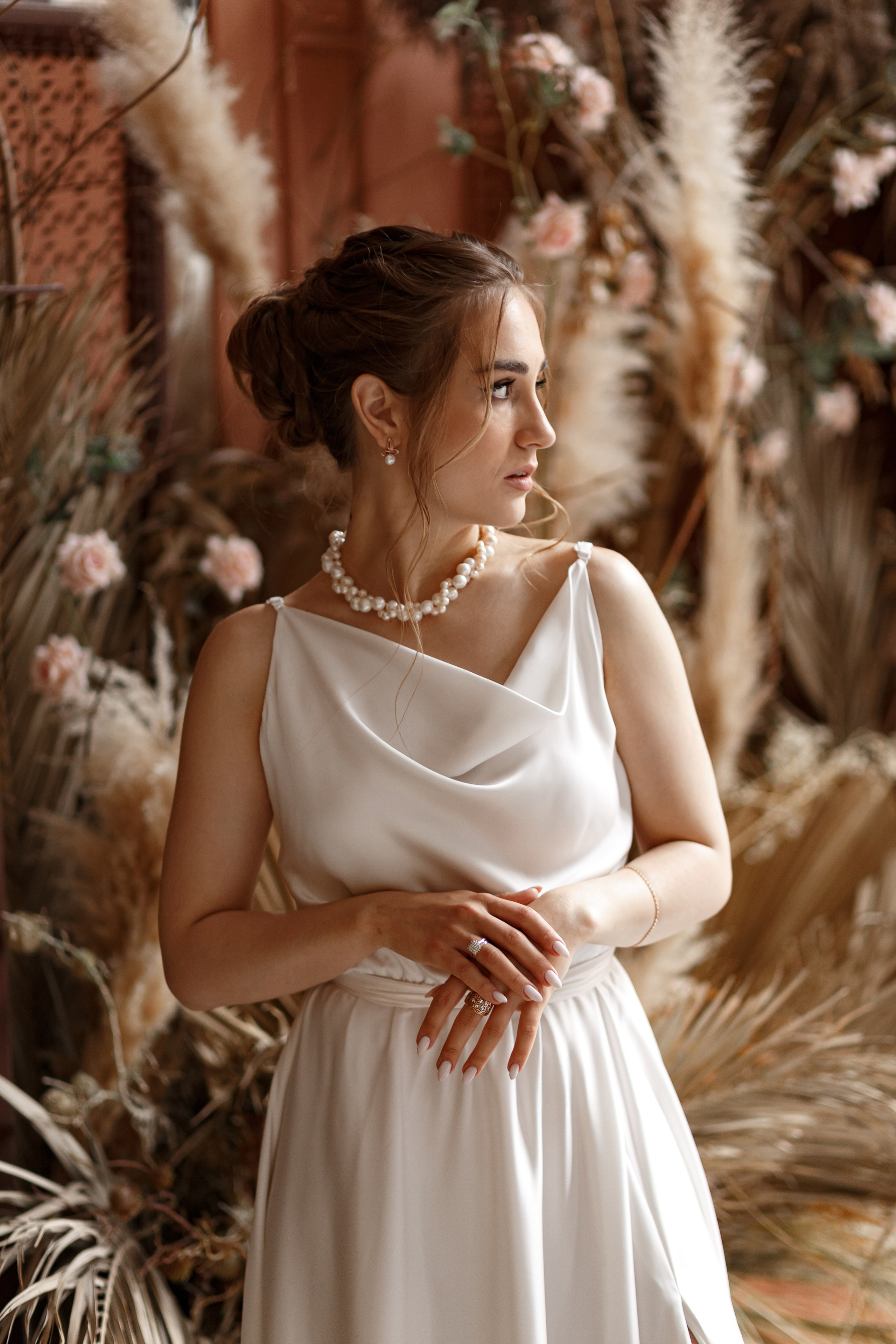 Свадебная фотосессия в городе и в фотостудии. Свадебный фотограф Москва и МО Сергей Киржаев