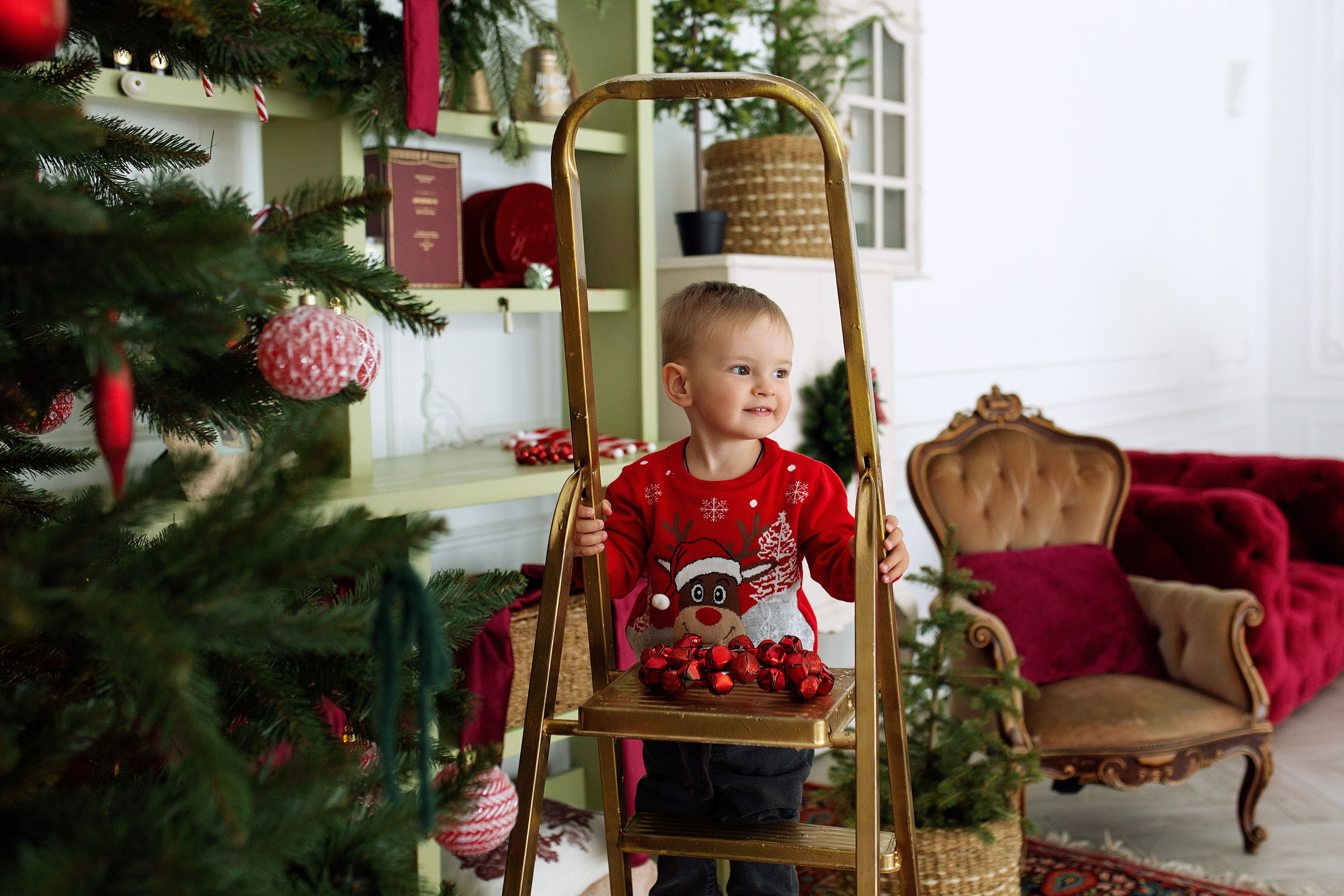 РОМА новогодняя фотосессия. Фотограф новорожденных Оксана Полевская