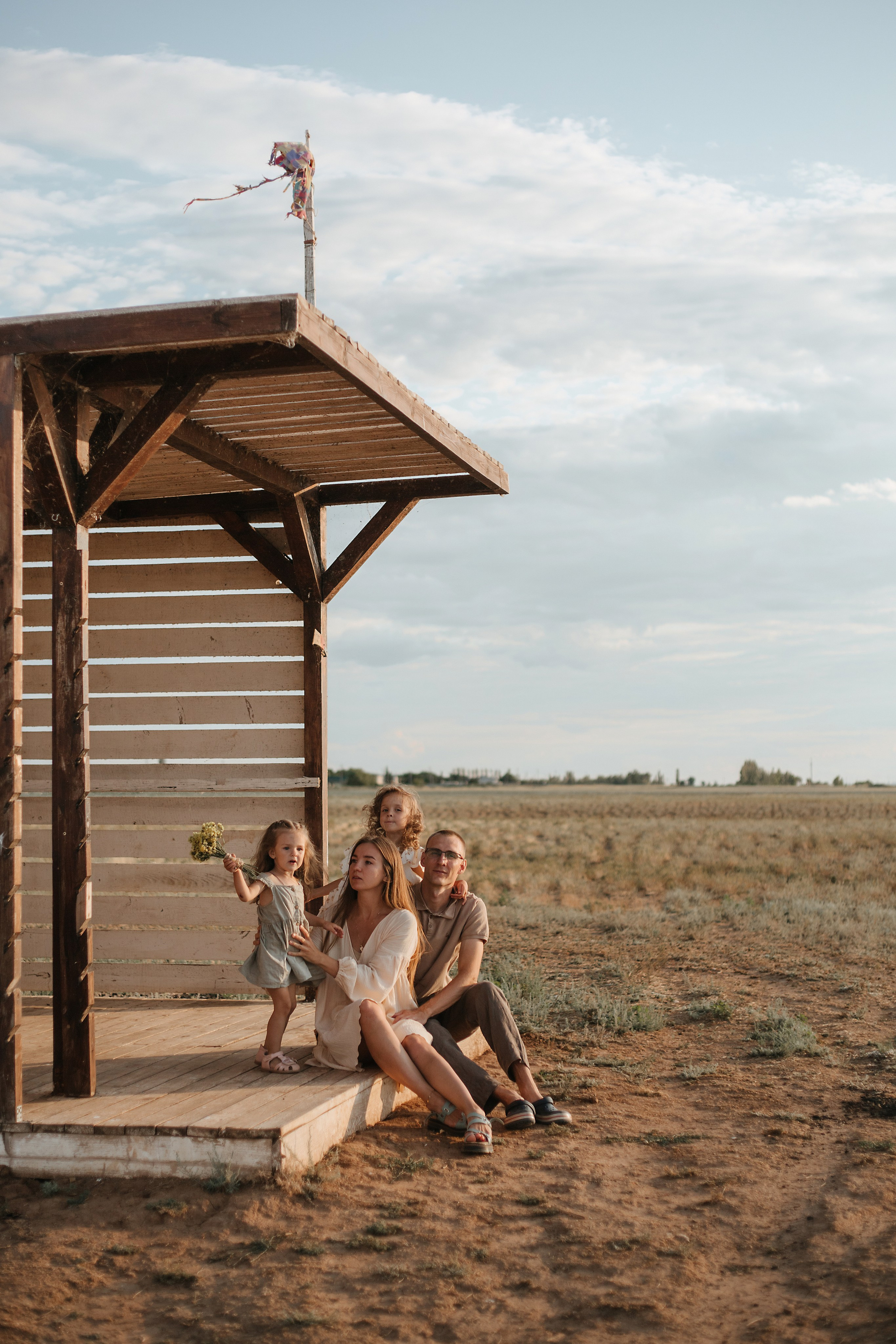 Люба и Саша с дочерьми. Фотограф в Волгограде и Москве | Анастасия Лаврова
