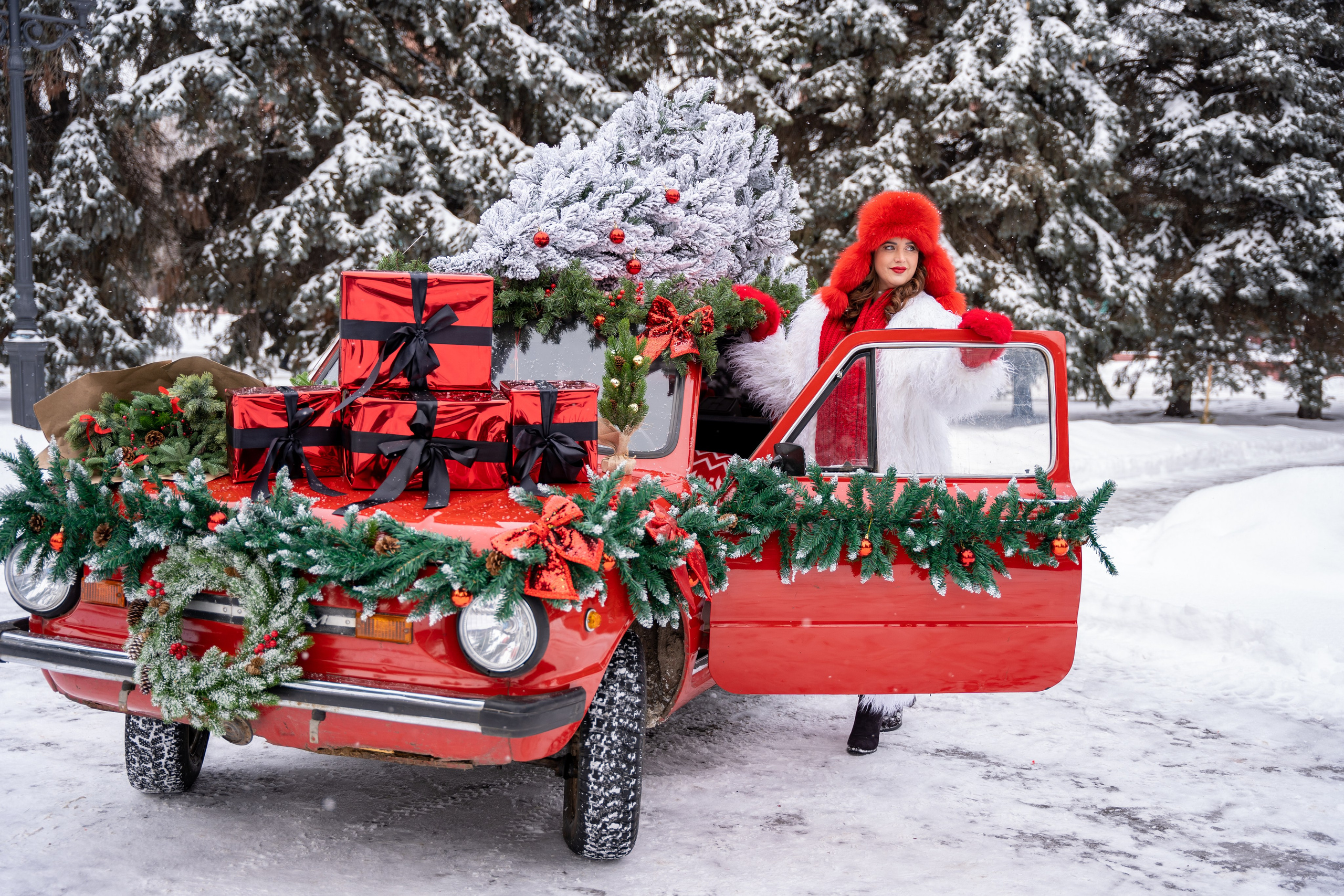 Красный запорожец. Коммерческий фотограф Сызрани