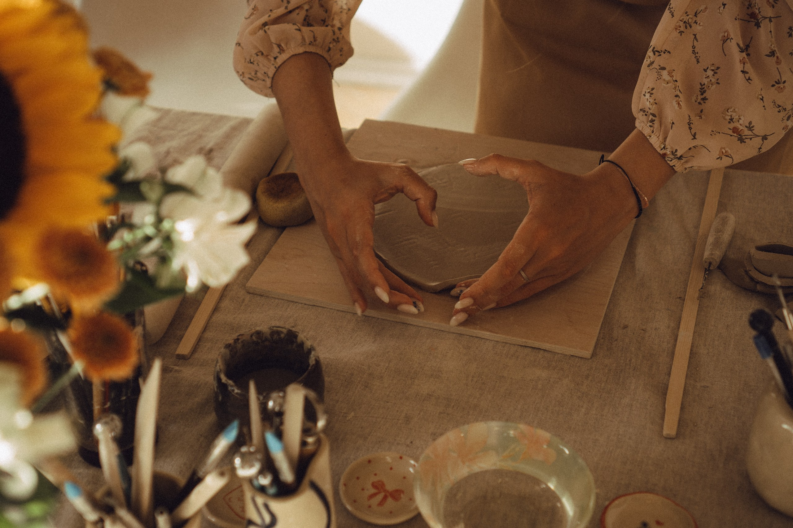 Любовь в студии лепки. Профессиональный фотограф, Санкт-Петербург — Виктория Богомолова