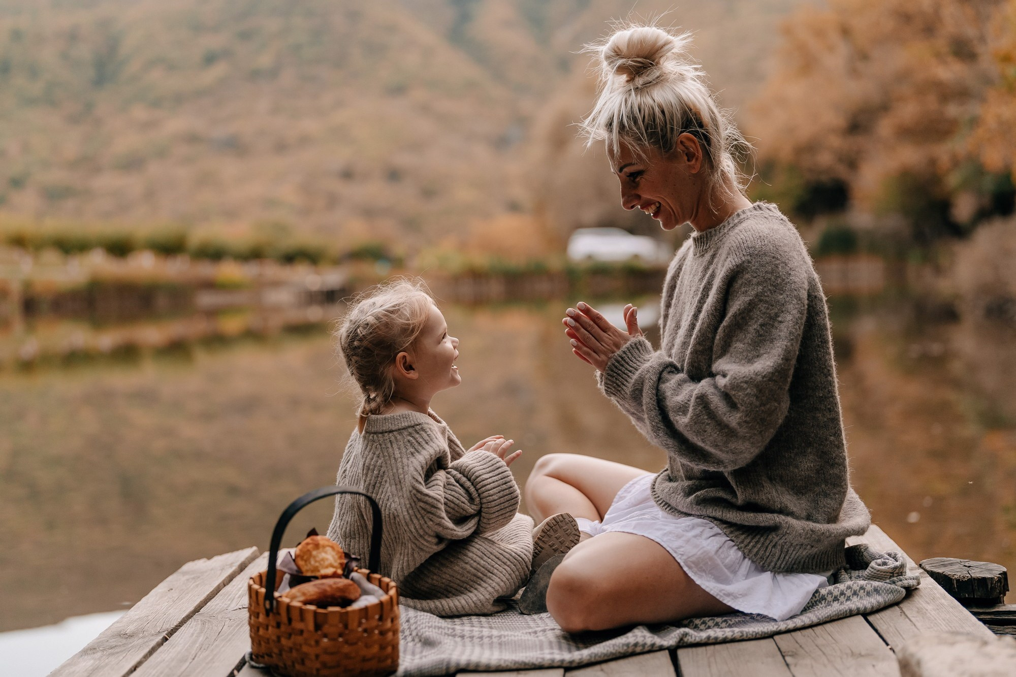 Семейная фотосессия в Персиковом саду — фотограф Жанна Шестопалова