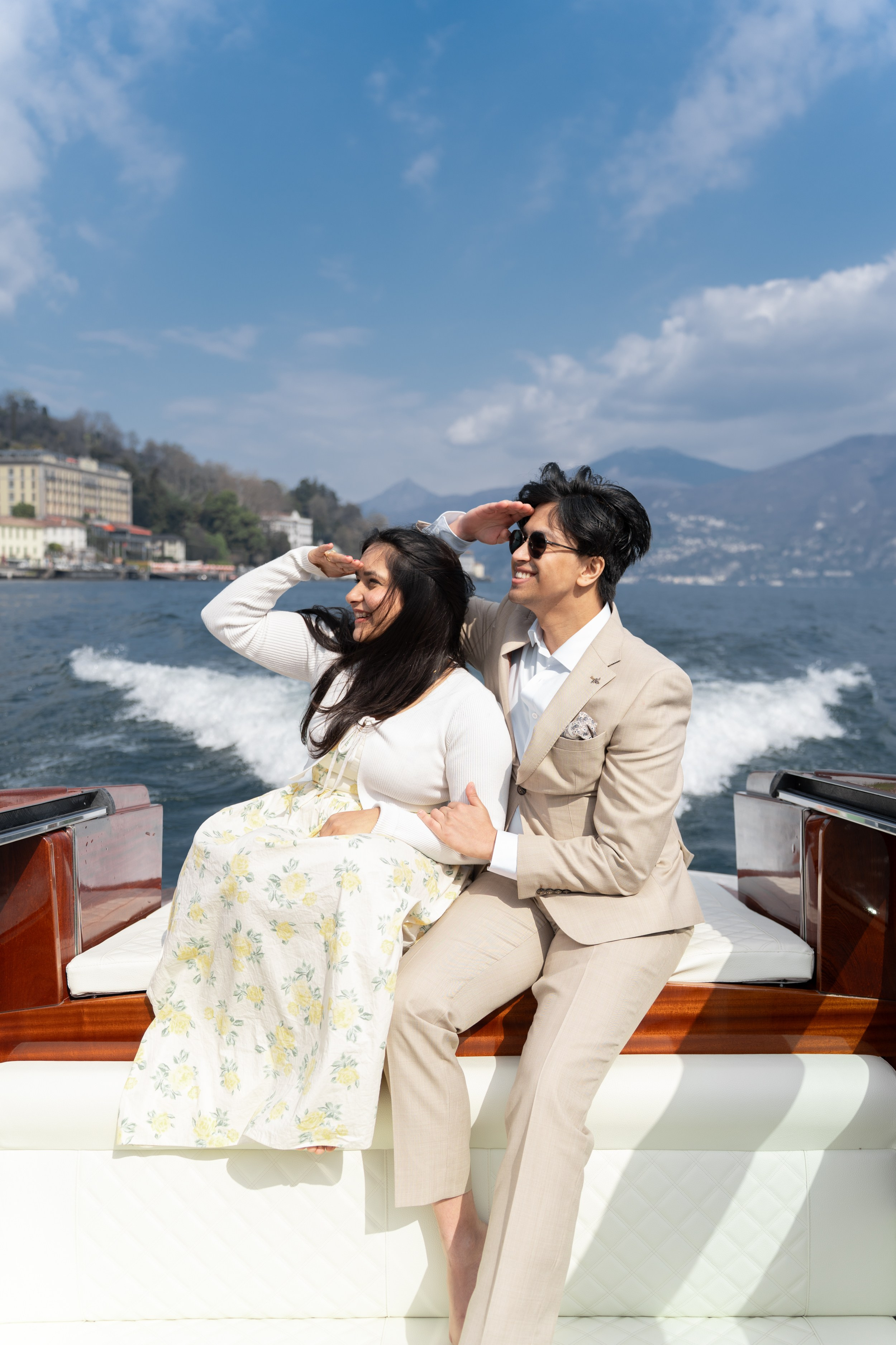 Addy & Fiance. Maria Anistratova | Destination Photographer, Videographer & Drone Pilot — Lake Como