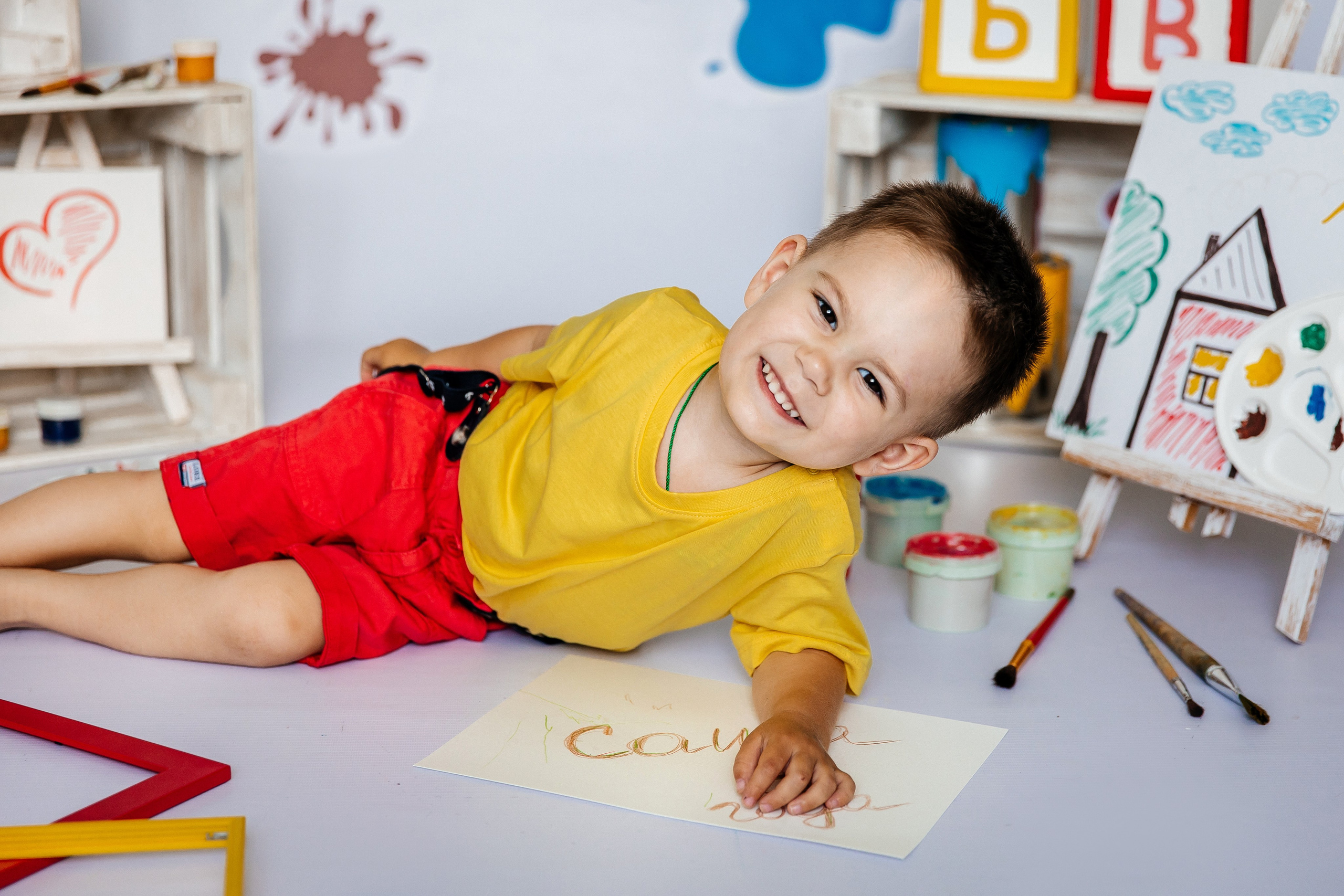 Краски. Детский фотограф, выпускные альбомы в Нижнем Новгороде Бодягина Мария