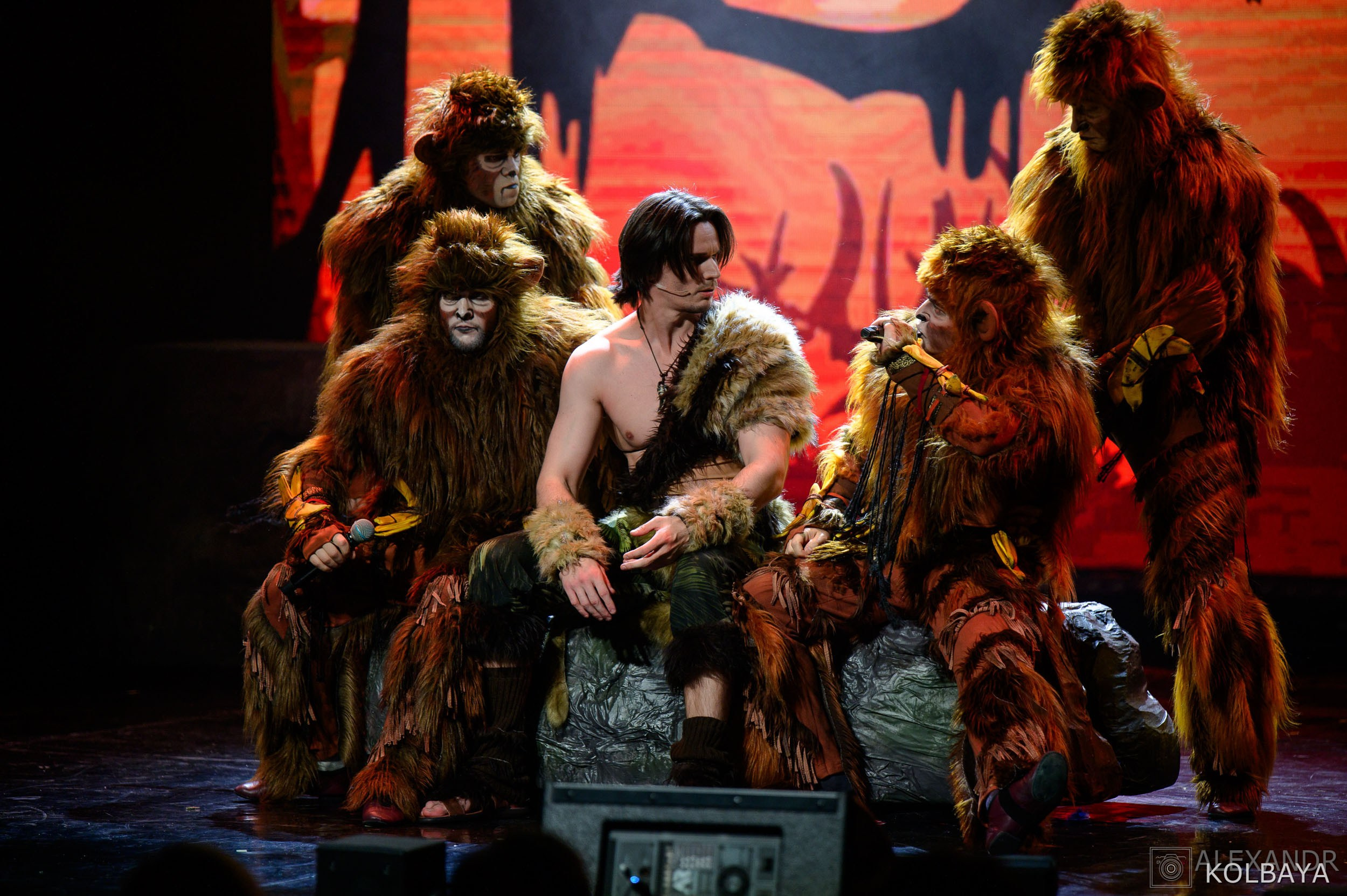 Мюзикл «Маугли». Концертный и театральный репортажный фотограф в Москве Александр Колбая
