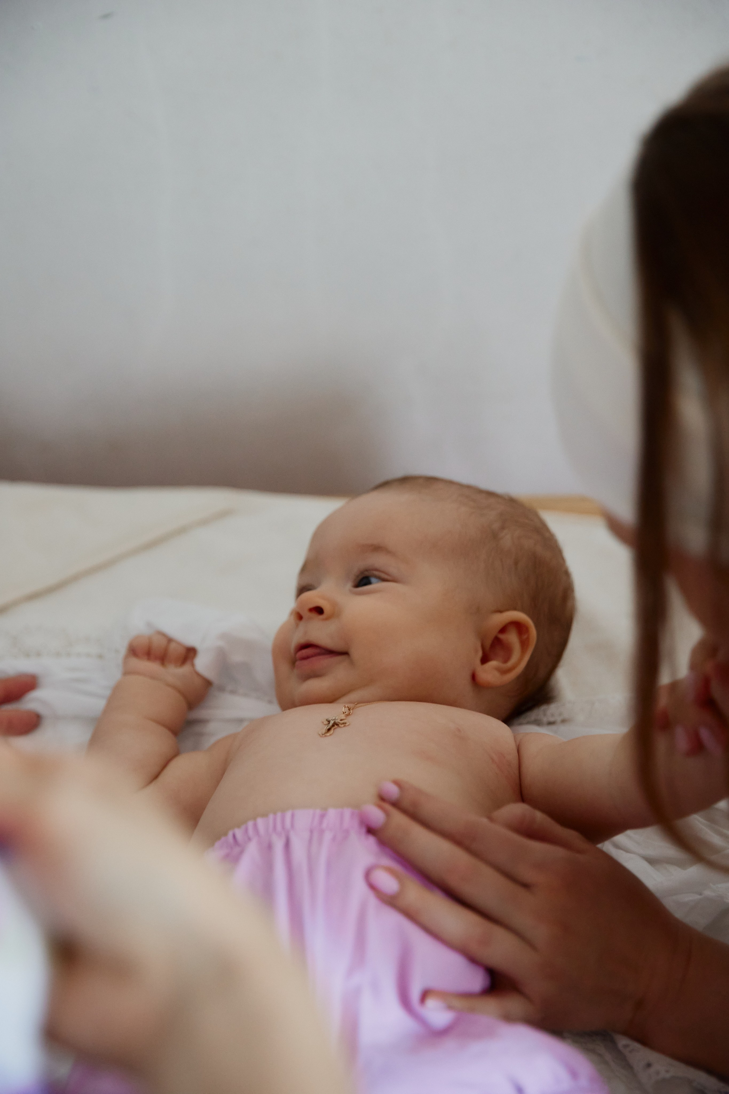 Крещение Анюты. Семейный фотограф в Москве Вера Гук