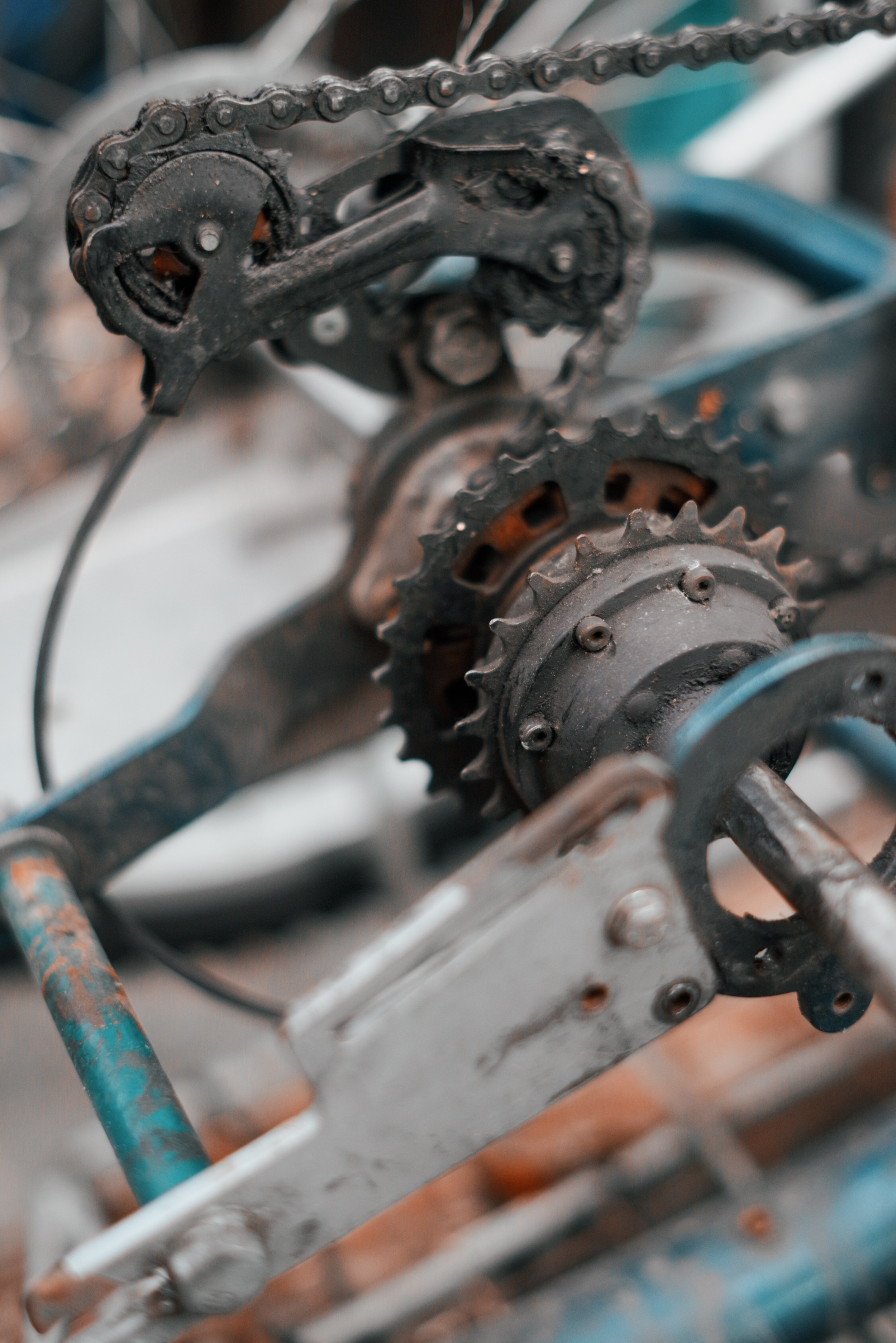 Ремонт железного коня. Портретный фотограф Денис Милютин