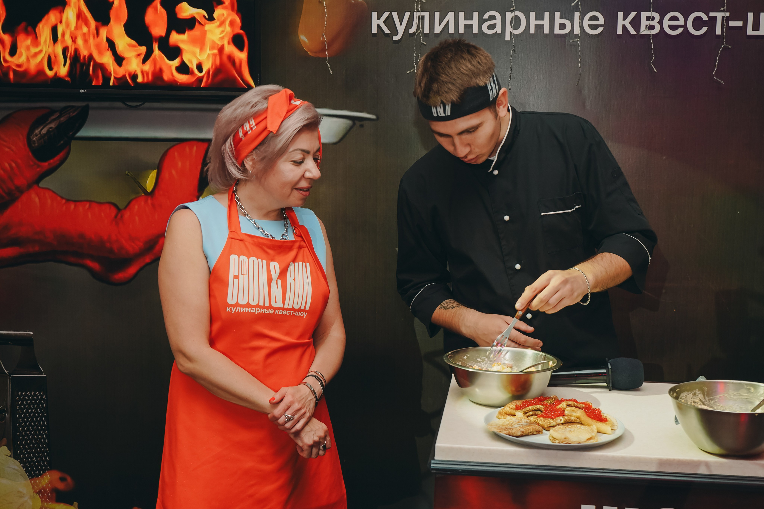 Репортаж'' шоу кухня ''. Главная