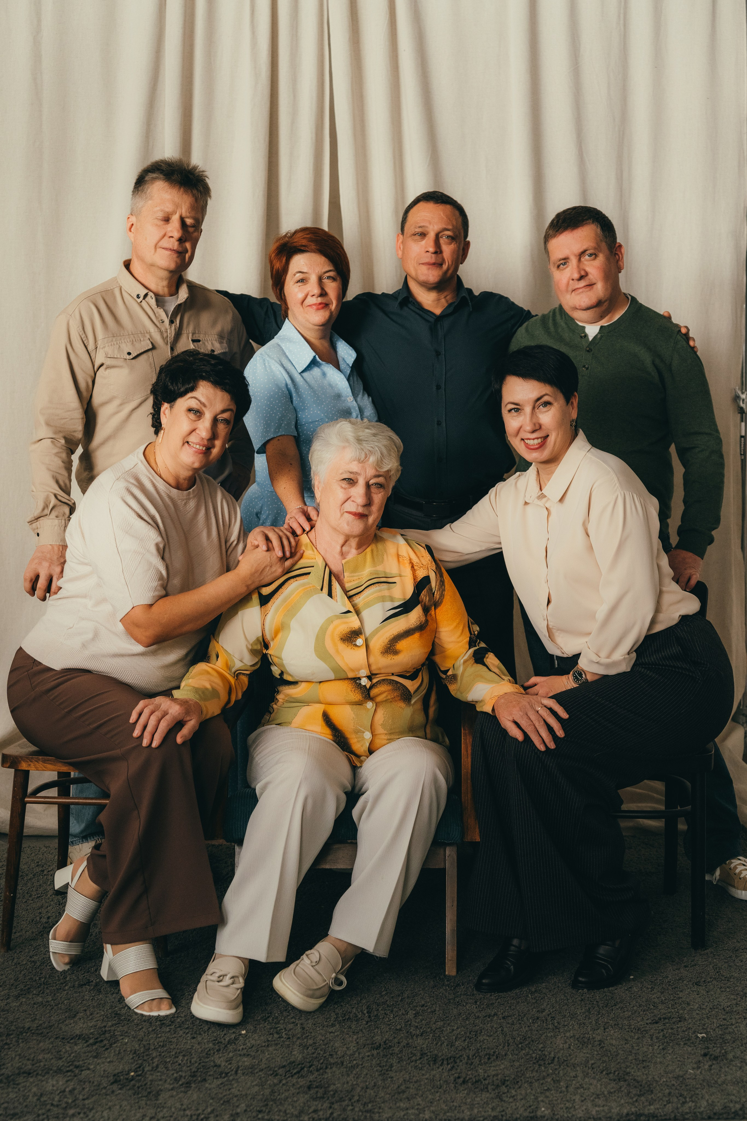 Большая семья. Семейный фотограф • Домашние съемки в Нижнем Новгороде