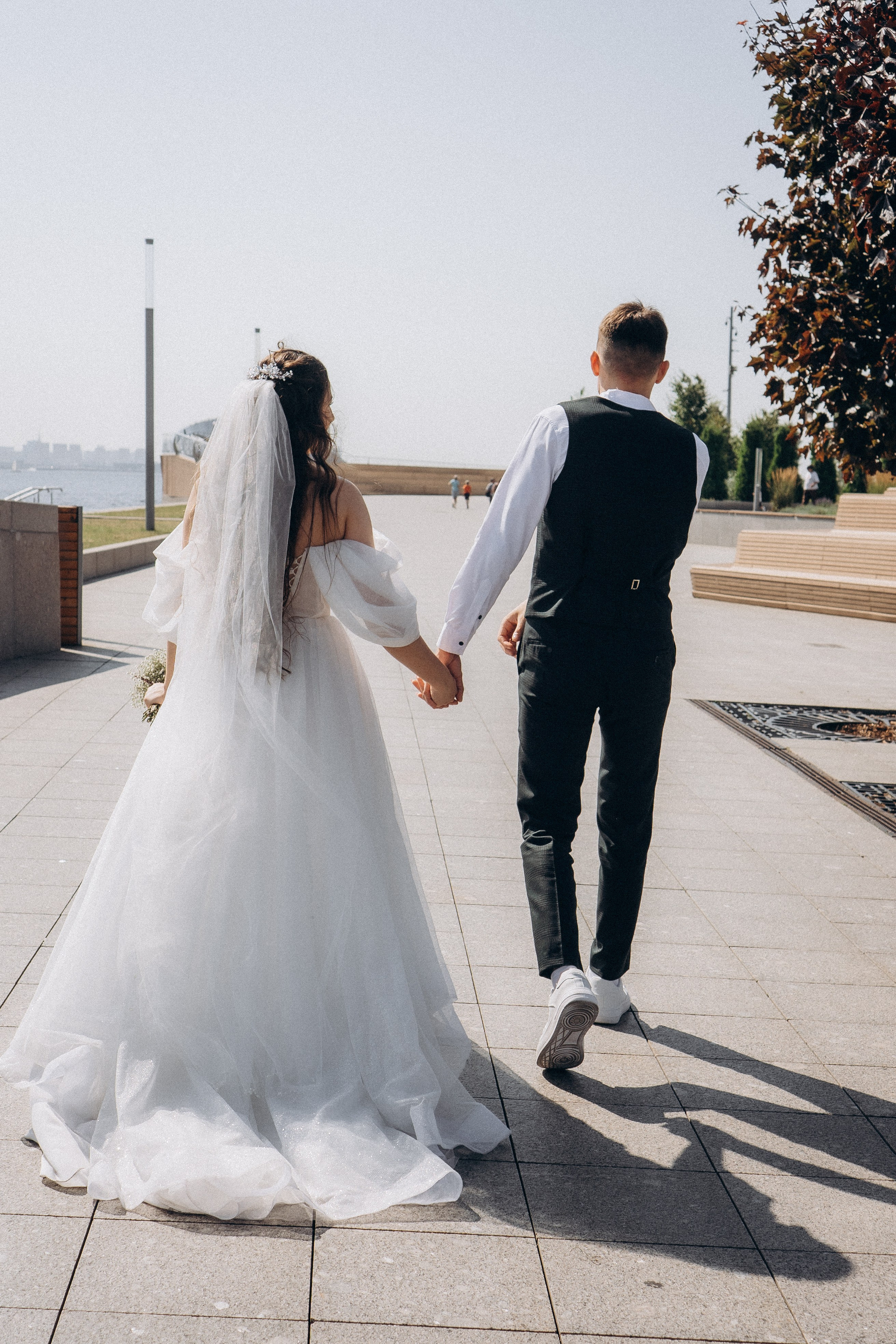 СВАДЕБНАЯ СЬЕМК В ПАРКЕ 300-ЛЕТИЯ. Профессиональный фотограф, Санкт-Петербург — Виктория Богомолова