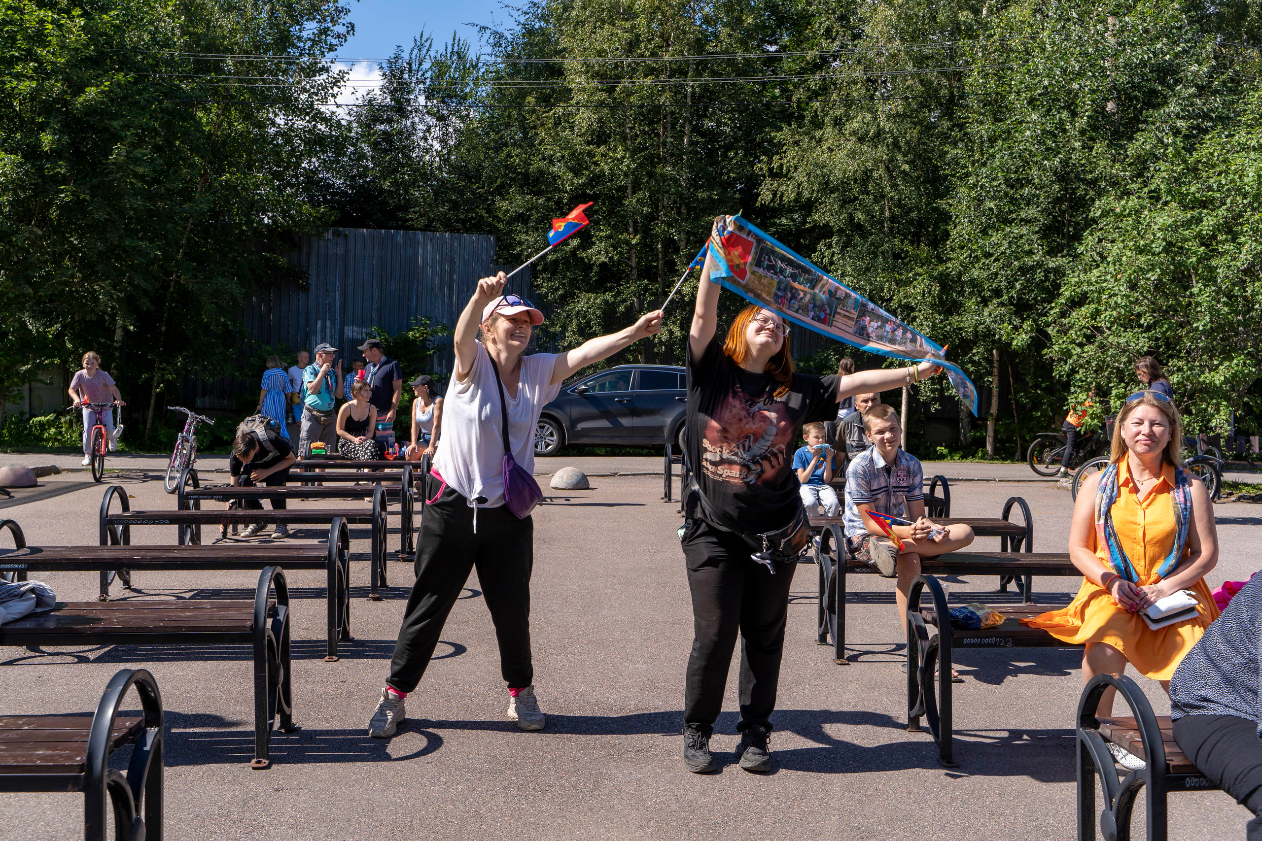 День поселка Ушково. Фотограф в Санкт-Петербурге, фотодни в СПБ