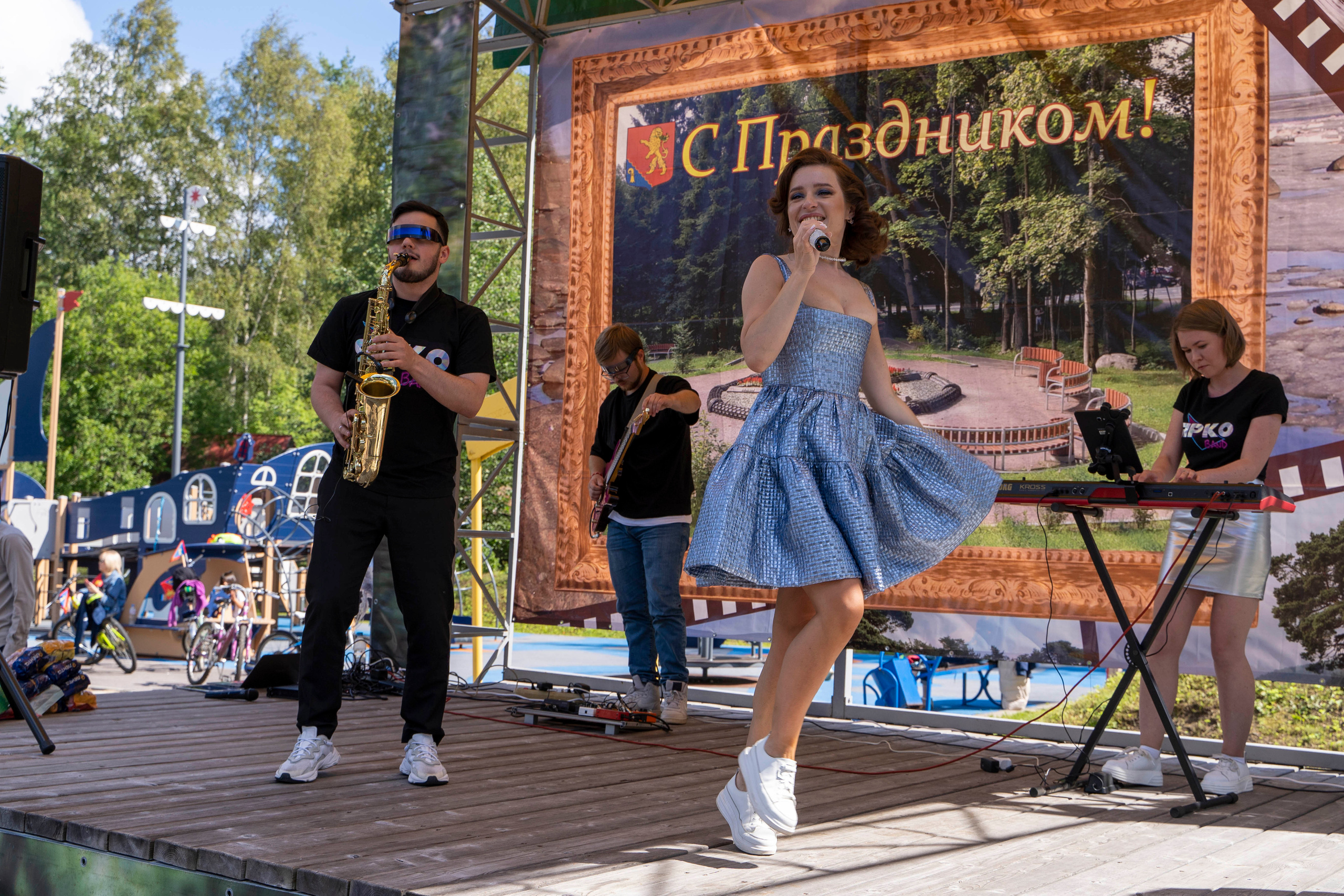 День поселка Ушково. Фотограф в Санкт-Петербурге, фотодни в СПБ
