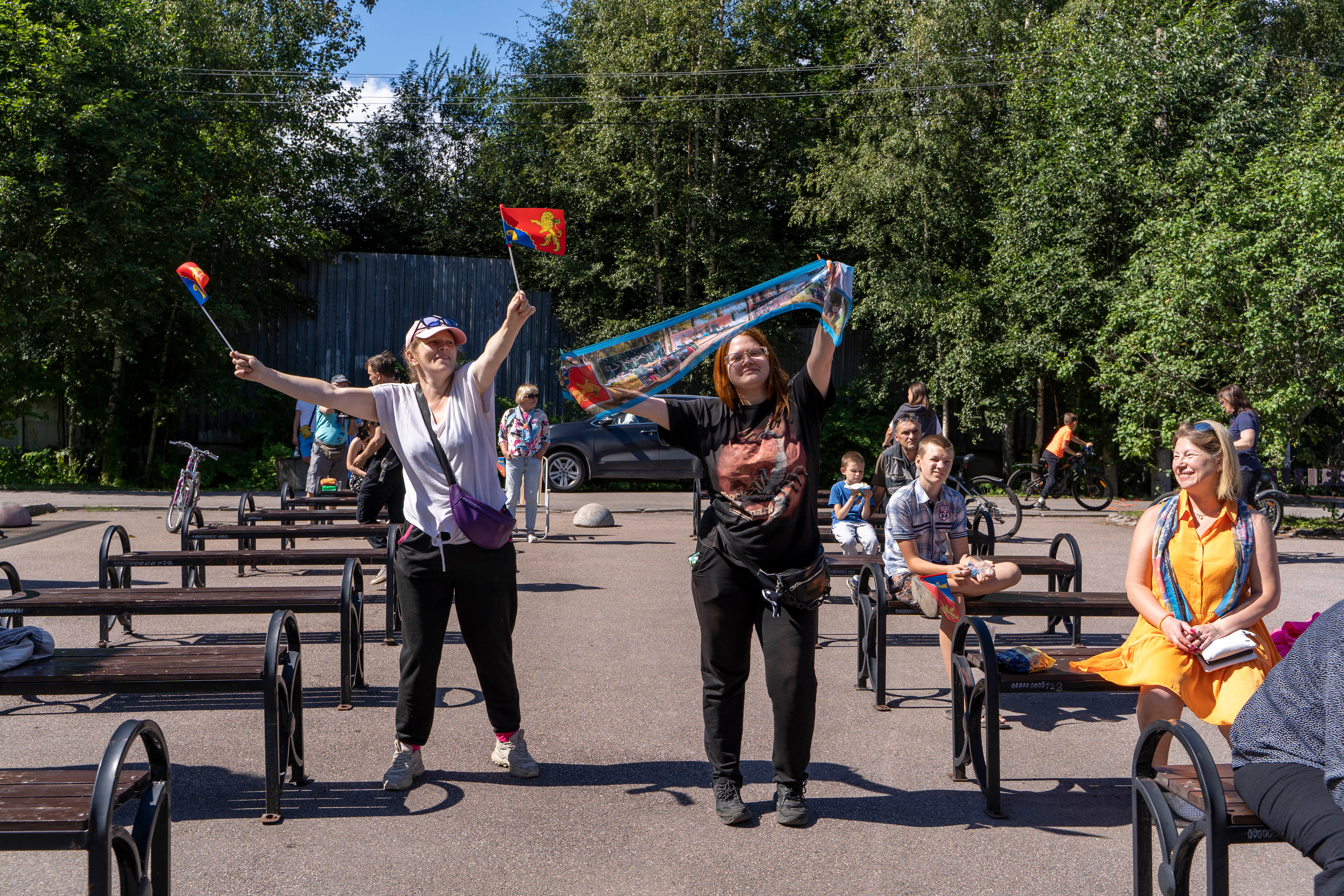 День поселка Ушково. Фотограф в Санкт-Петербурге, фотодни в СПБ
