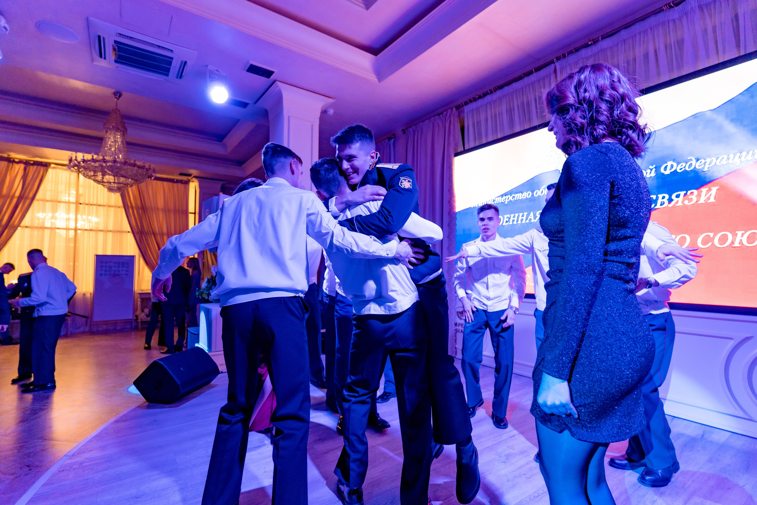 Фотосъемка выпуска военной академии и вручение дипломов