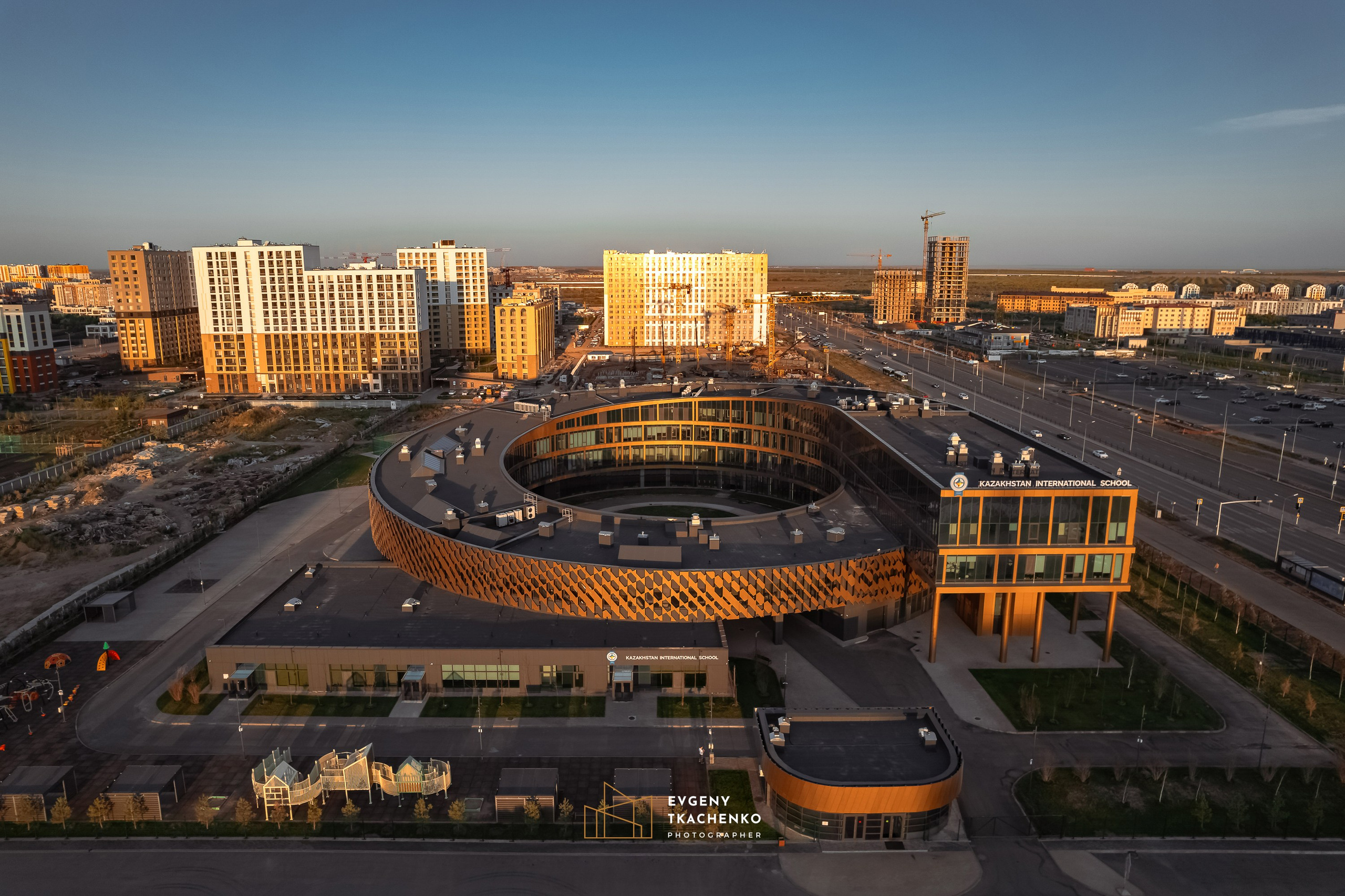 Kazakhstan International School в г. Астана. Архитектурный и интерьерный фотограф в Казахстане