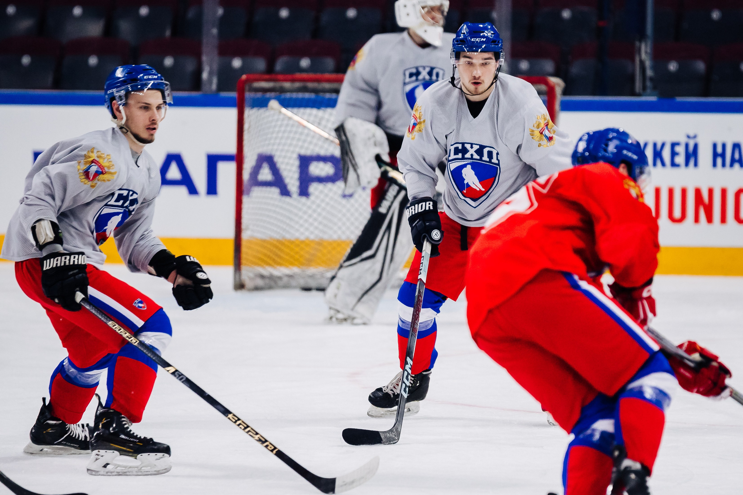 Тренировка сборной СХЛ // 14.02.25. Денис Прохоров Фотограф в г. Магнитогорск