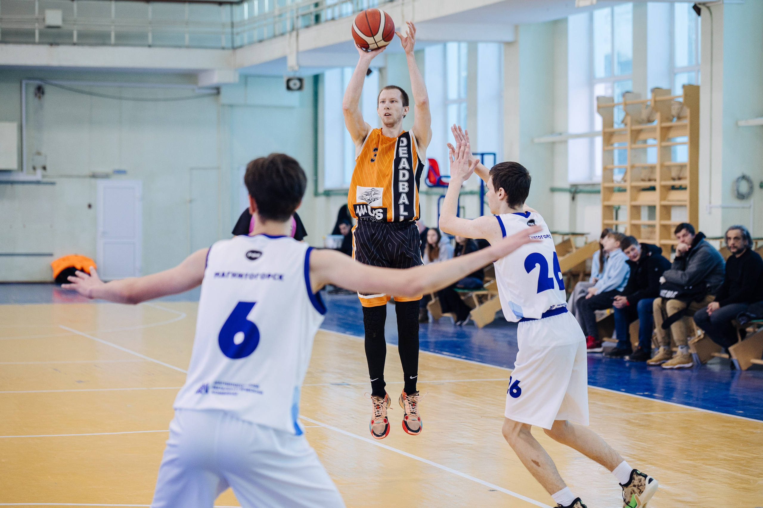 Любительский Чемпионат Магнитогорска по баскетболу // 09.02.25. Денис Прохоров Фотограф в г. Магнитогорск