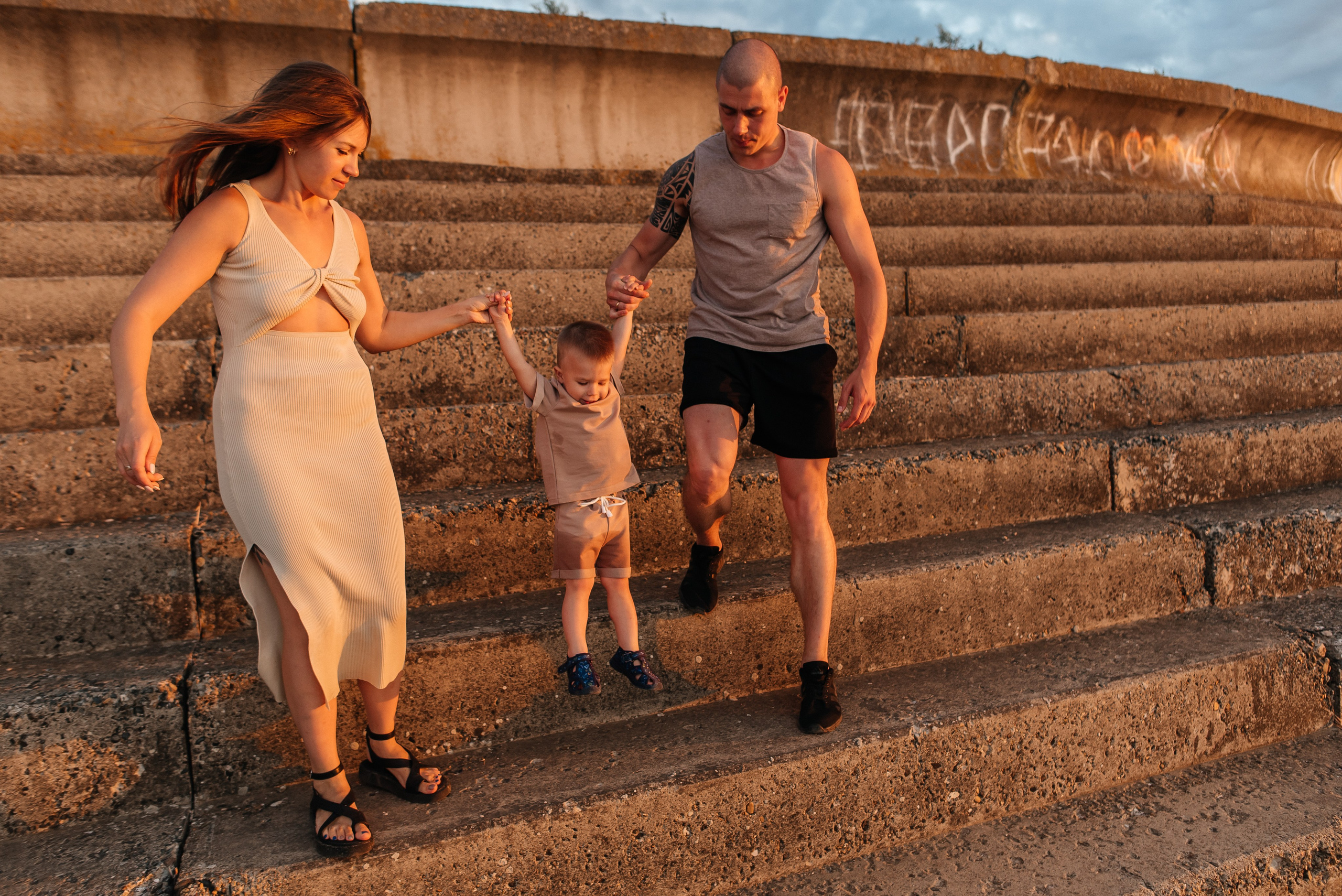 Чудесные закаты. Детский и семейный фотограф выпускной альбом Приморско-Ахтарск