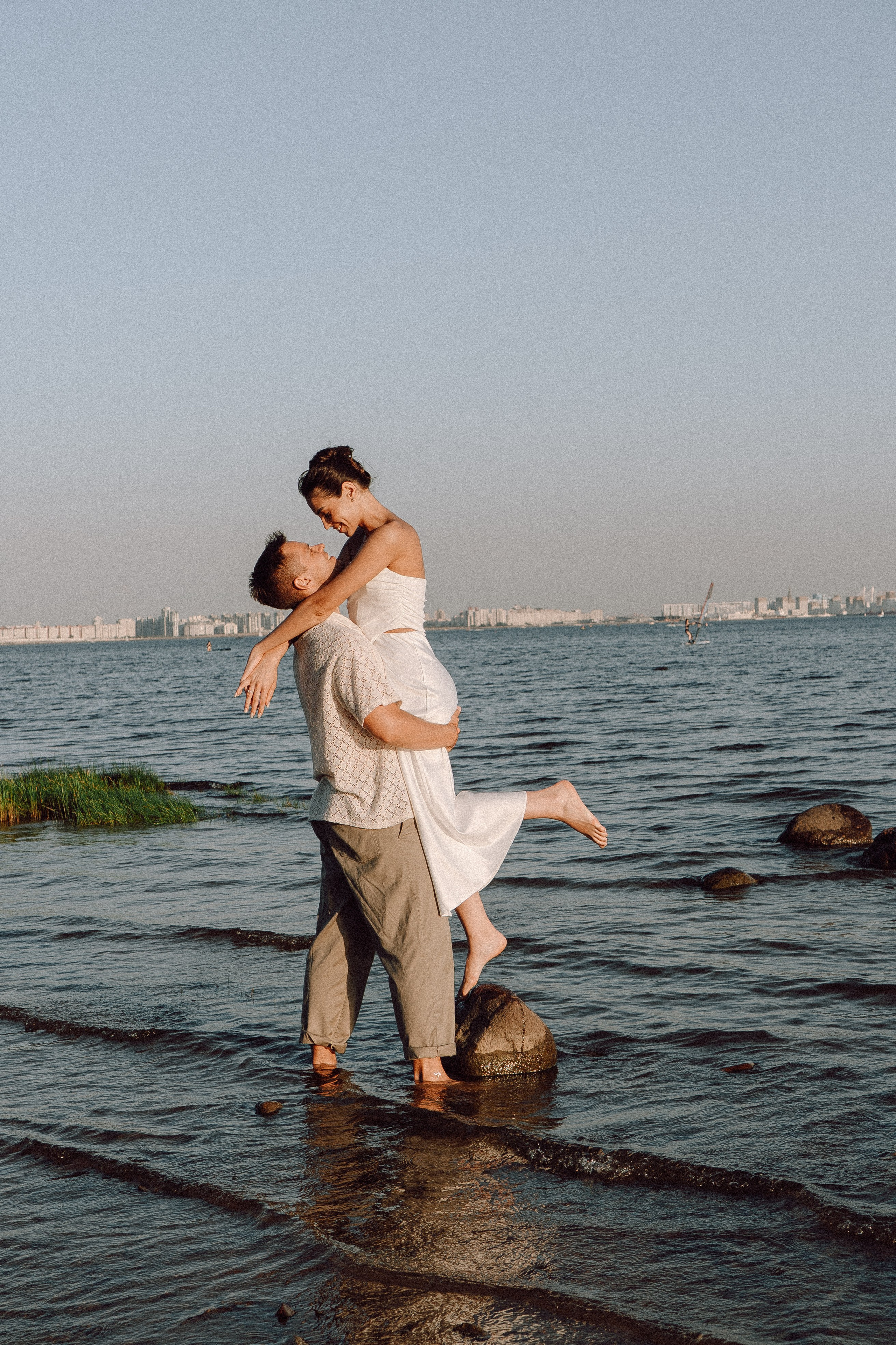 СВАДЕБНАЯ ФОТОСЕССИЯ ВЫЕЗДНОЙ ЦЕРЕМОНИИ (ФИНСКИЙ ЗАЛИВ). Профессиональный фотограф, Санкт-Петербург — Виктория Богомолова