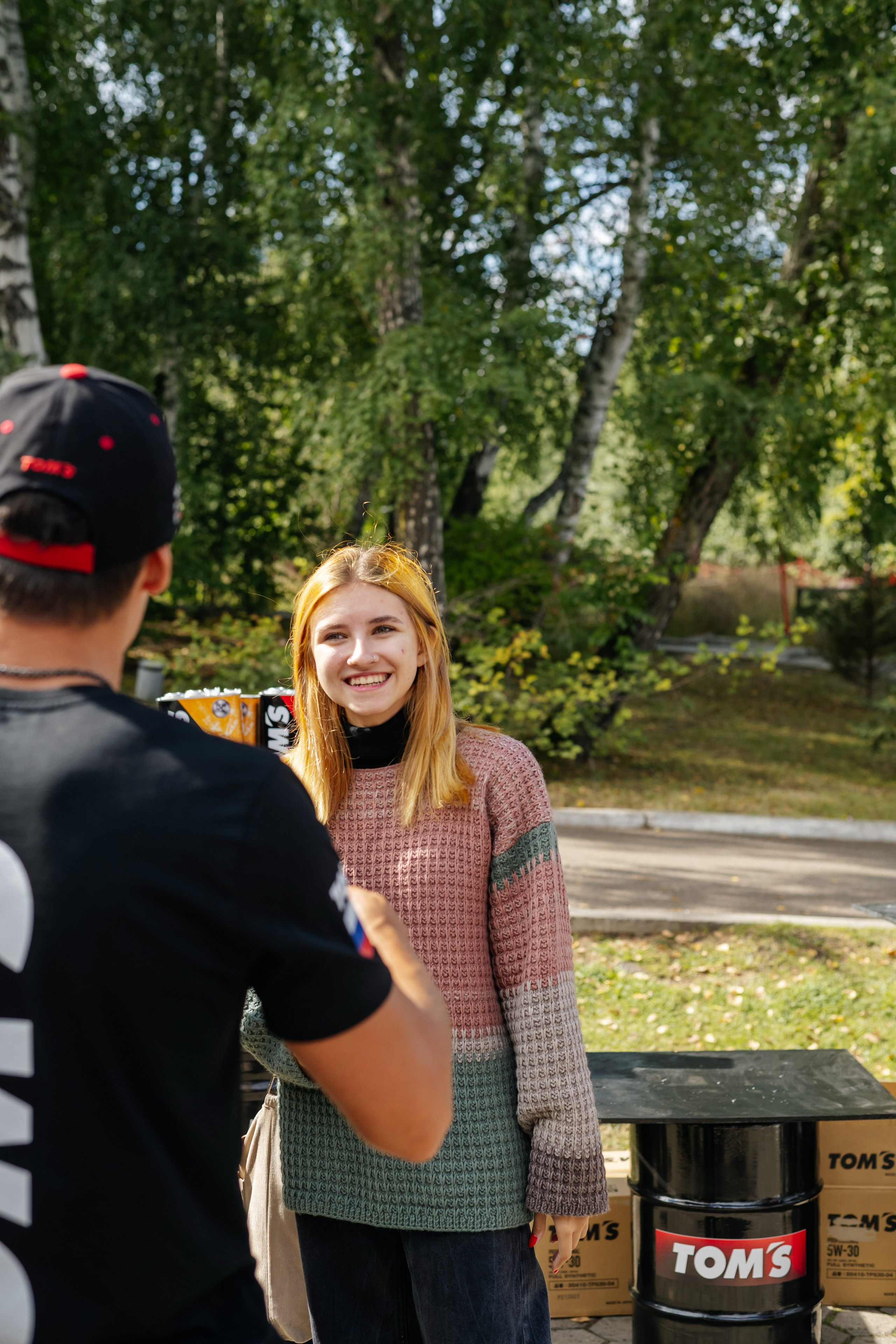 Моторное масло Tom's. Фотограф в Красноярске