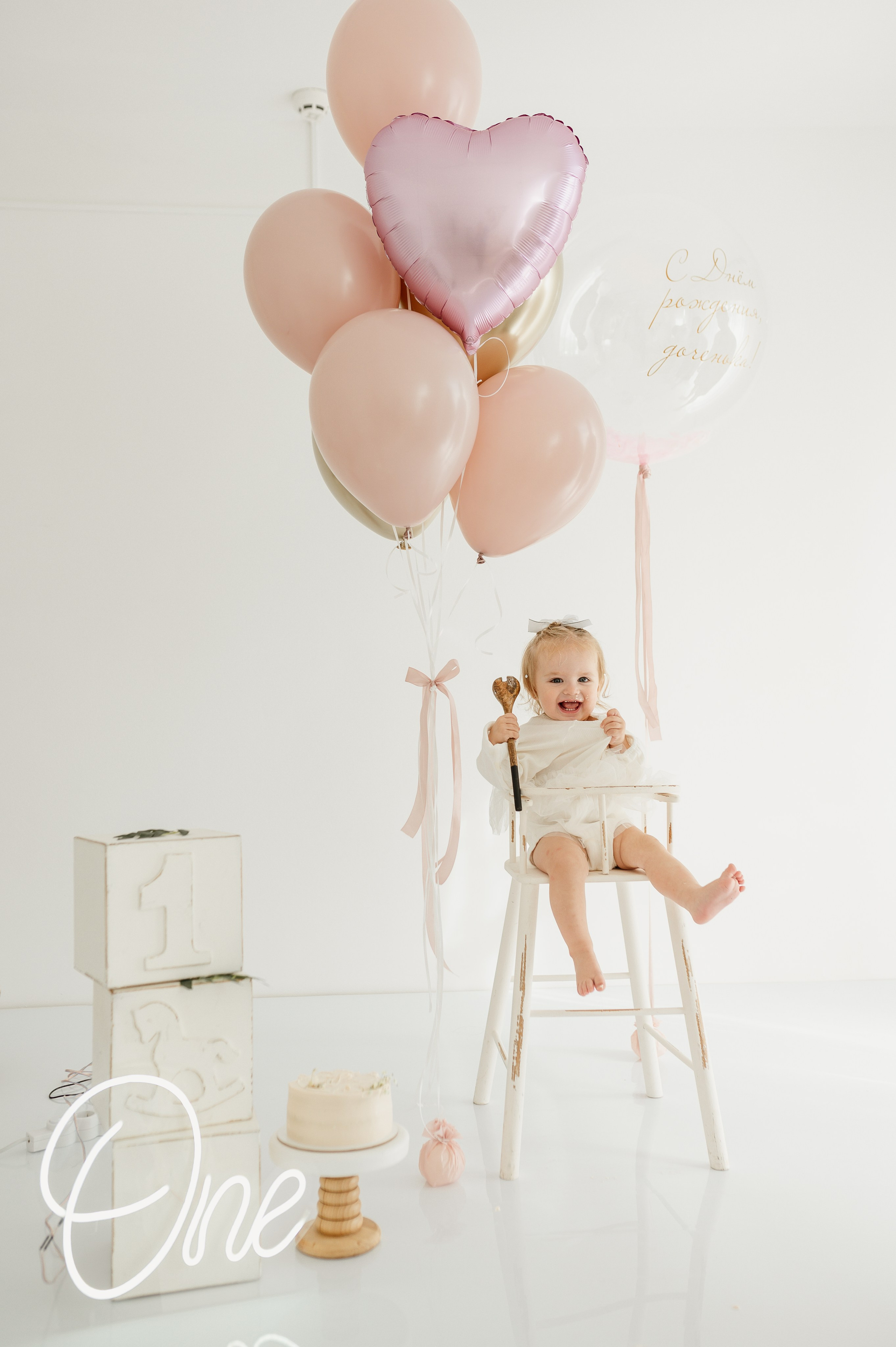 Лере 1 годик. Семейный и детский фотограф в Туле