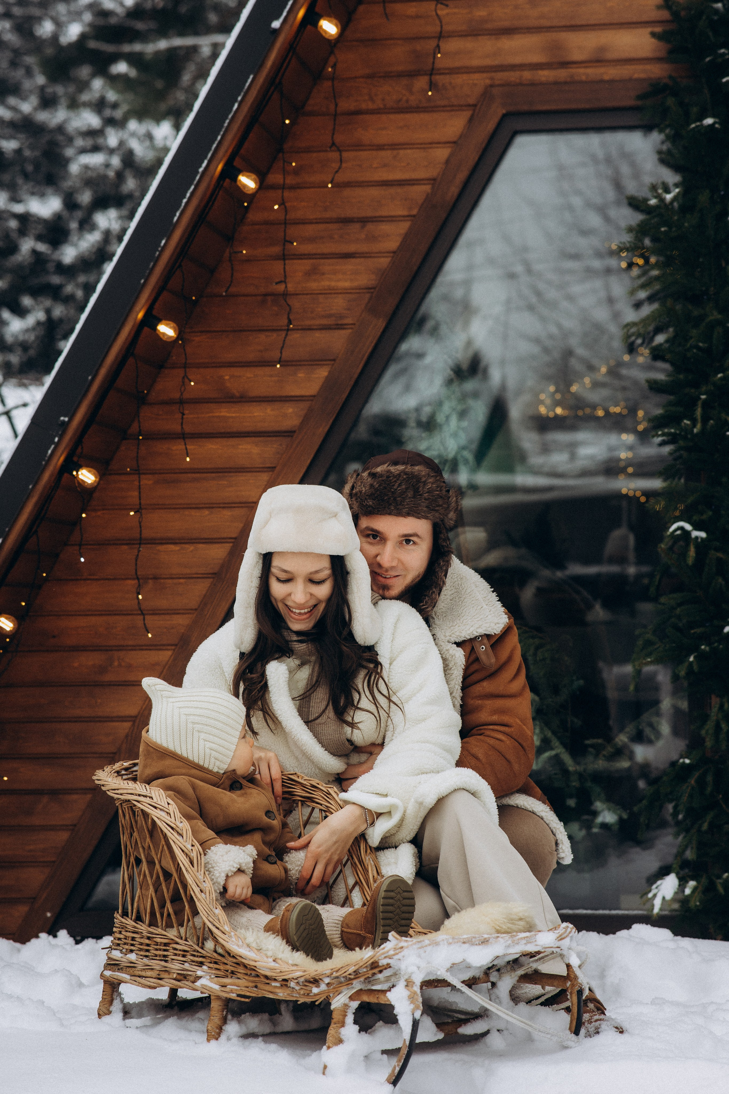 Зимняя семейная история. Семейный фотограф Москва Юлиана Фетисова