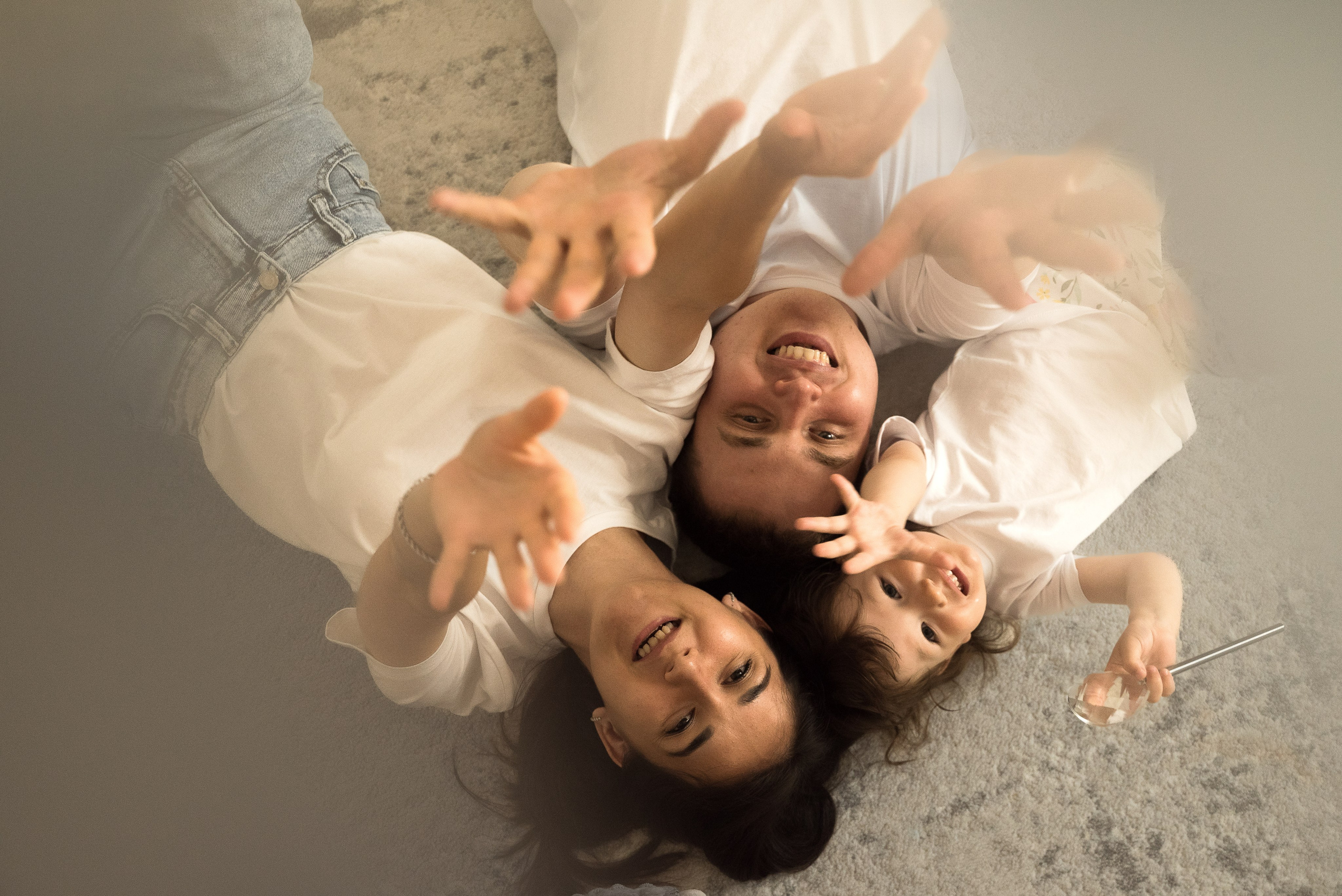 Гузель с семьей. Фотограф Ксения Огородова портфолио