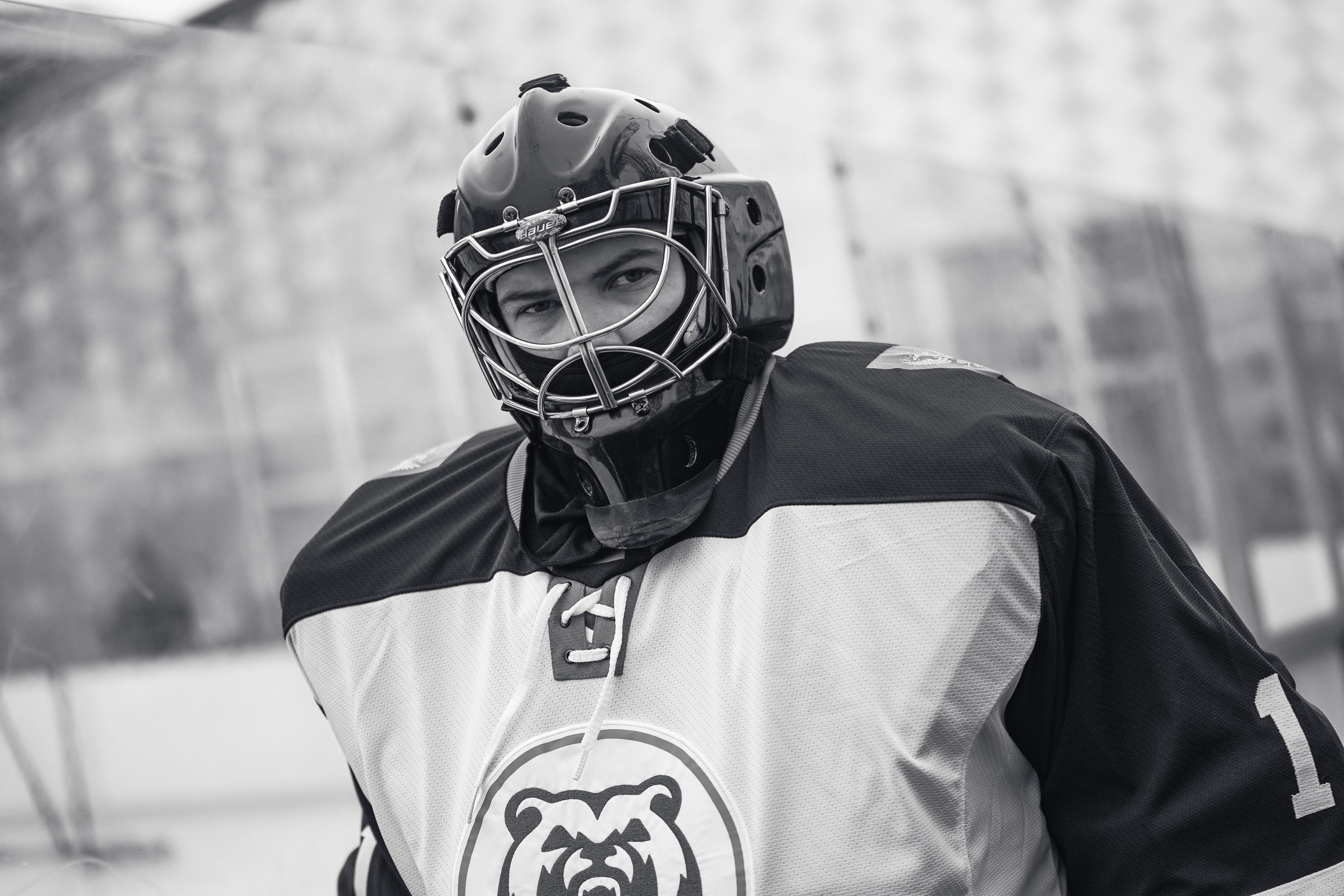 Хоккейный матч на ВДНХ. Анна, фотограф Москва, Зеленоград