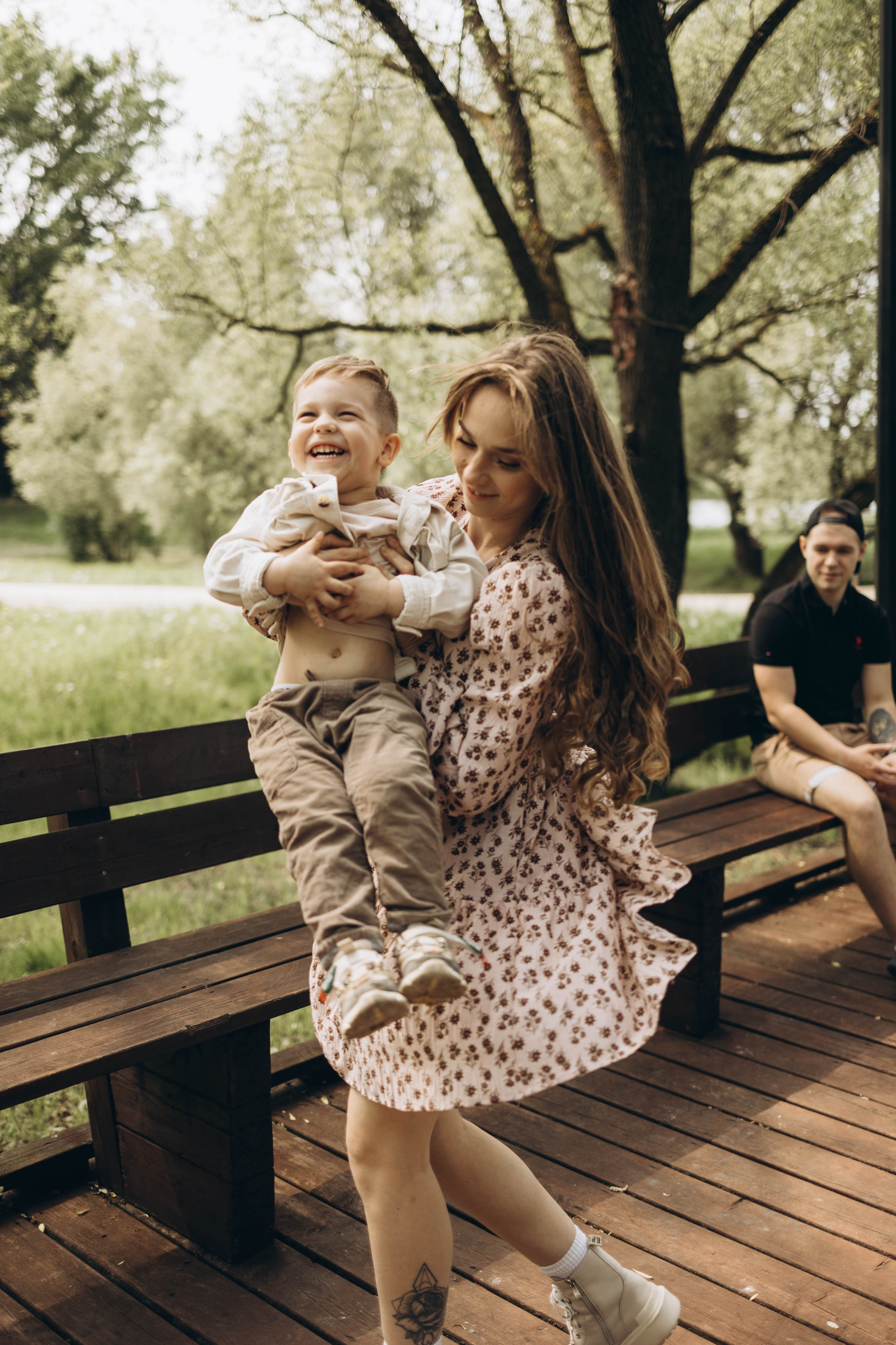 Полина, Дима, Тёма и Мили. Семейный фотограф в Москве Виктория Ястребинская