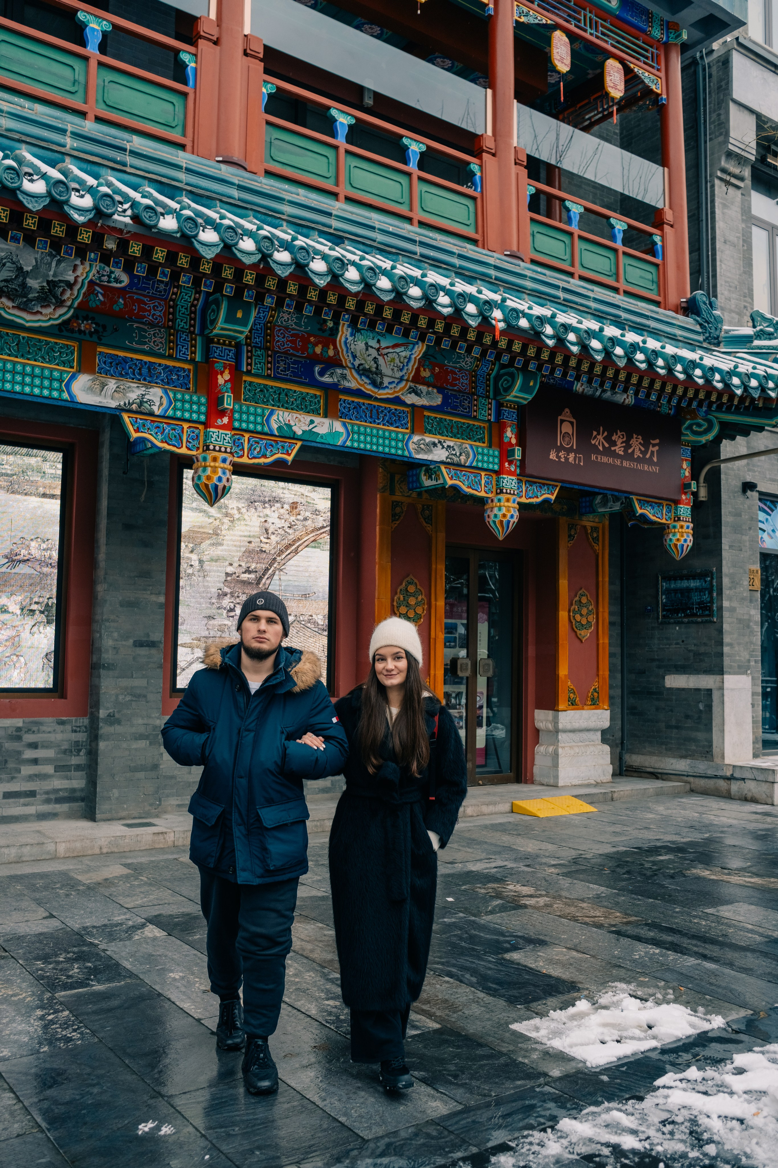 Winter Beijing, photoshoot