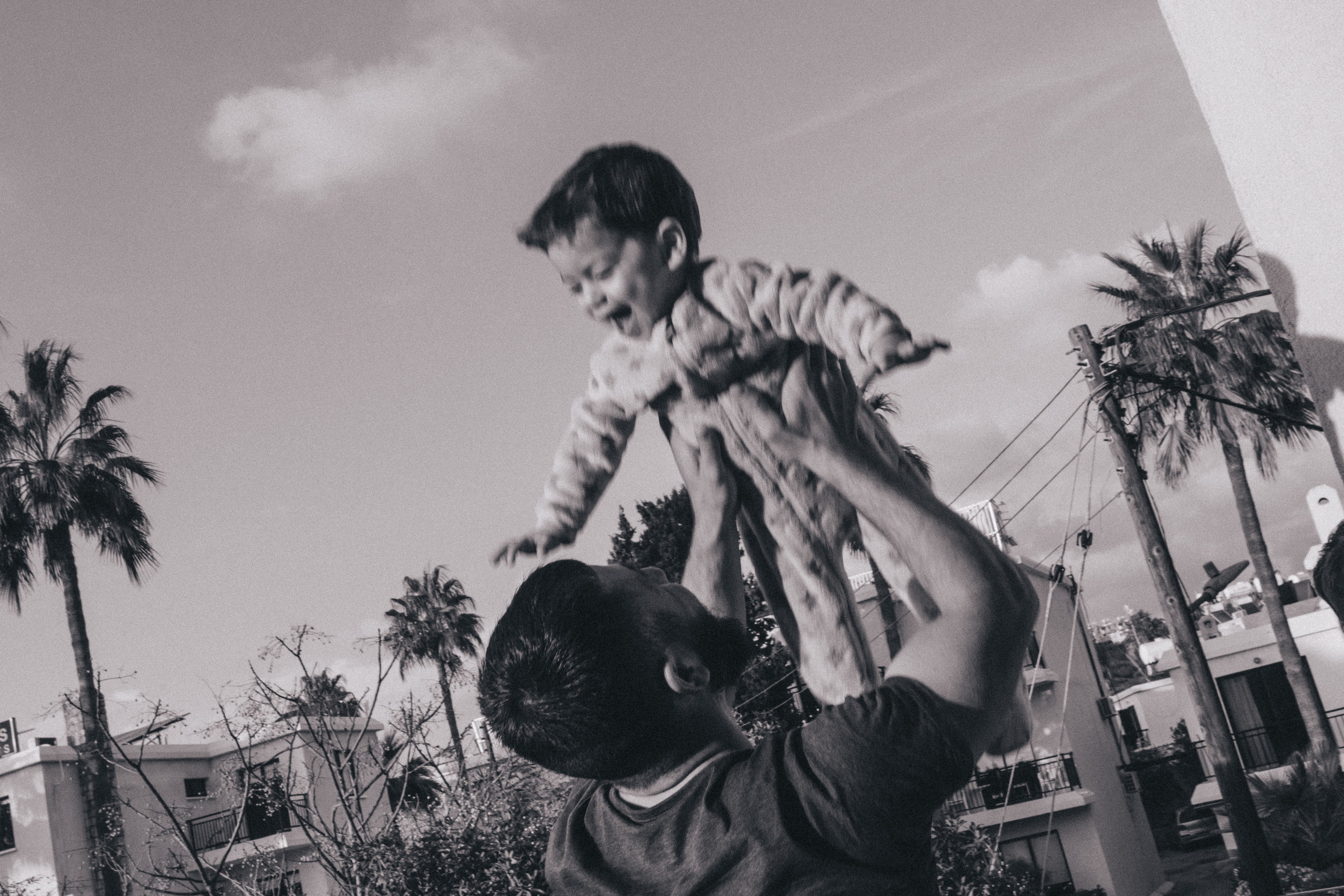 Afina and family. Portrait, family and pet photographer in Cyprus, Ksenia Bourdelle