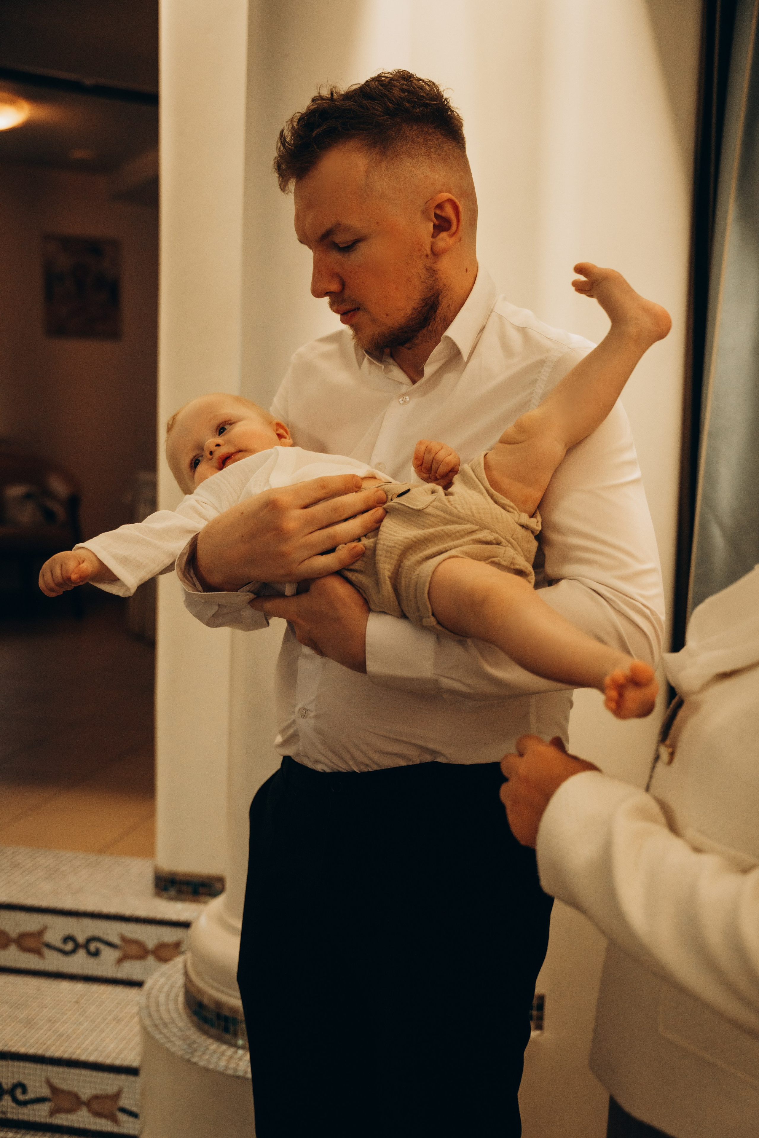 Крещение Тёмы. Фотограф Мария Миллс | Минск